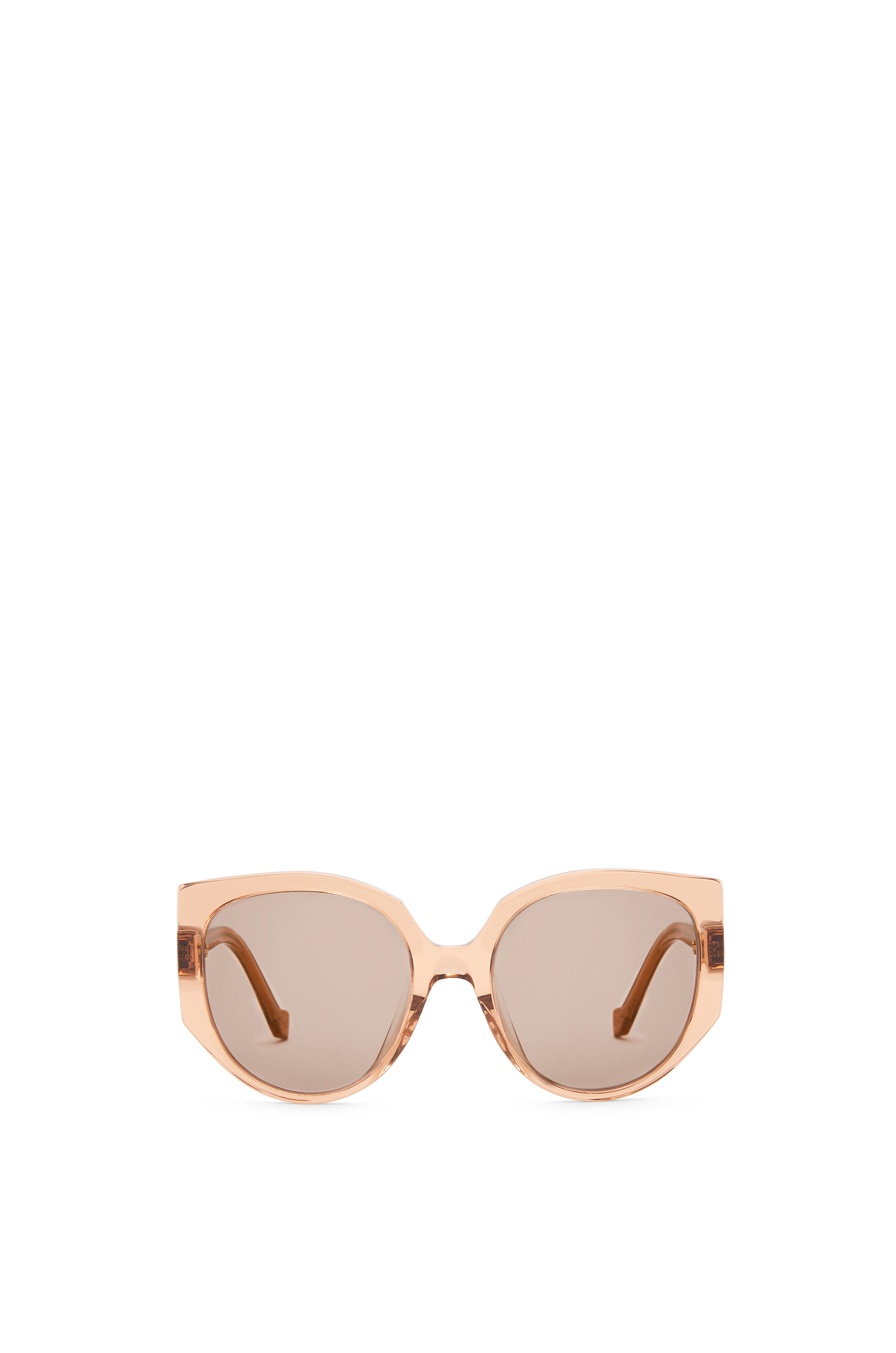 BUTTERFLY SUNGLASSES 641816 IN BLACK ACETATE GOLD METAL LOGO