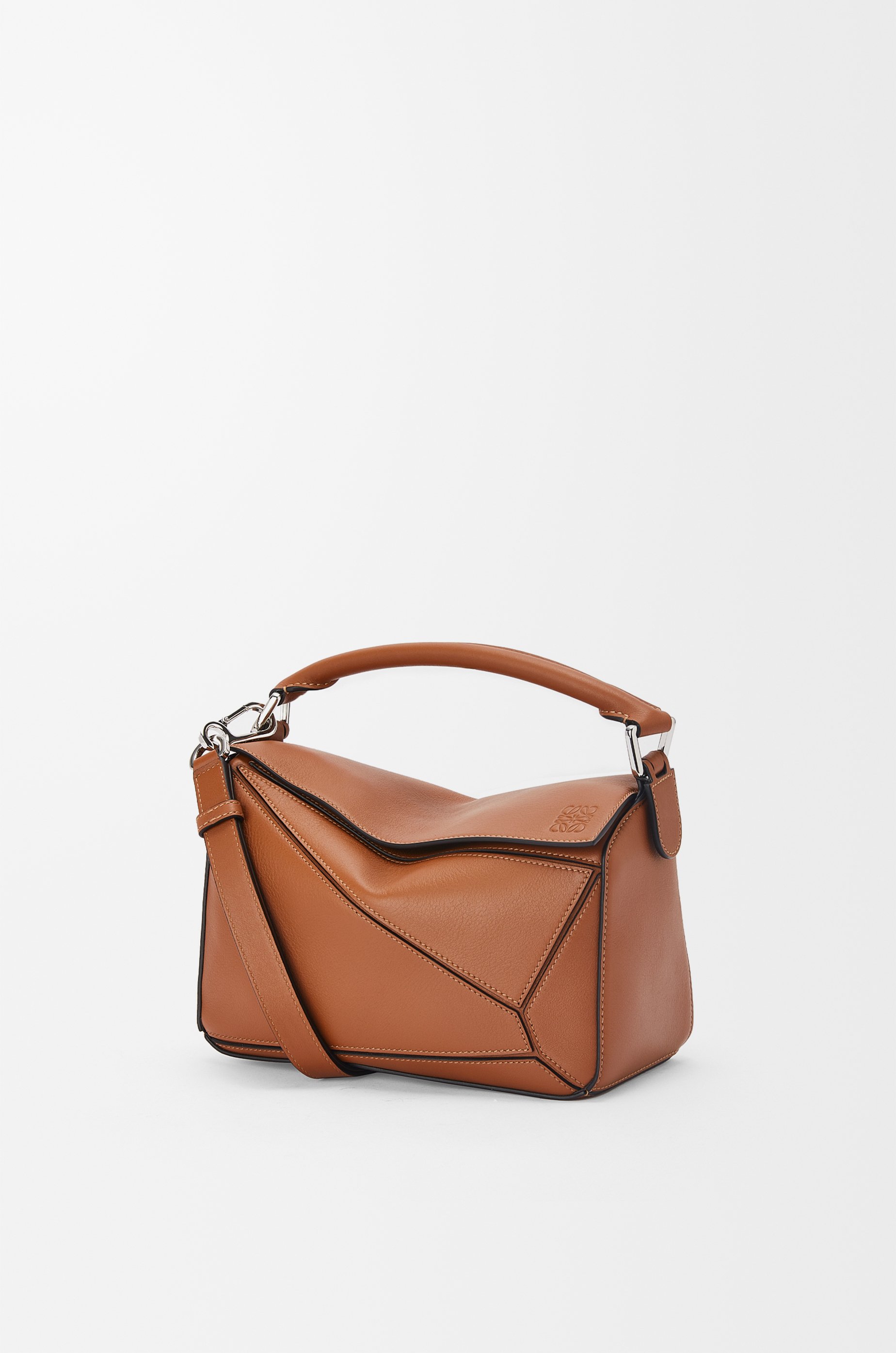 loewe puzzle bag small tan