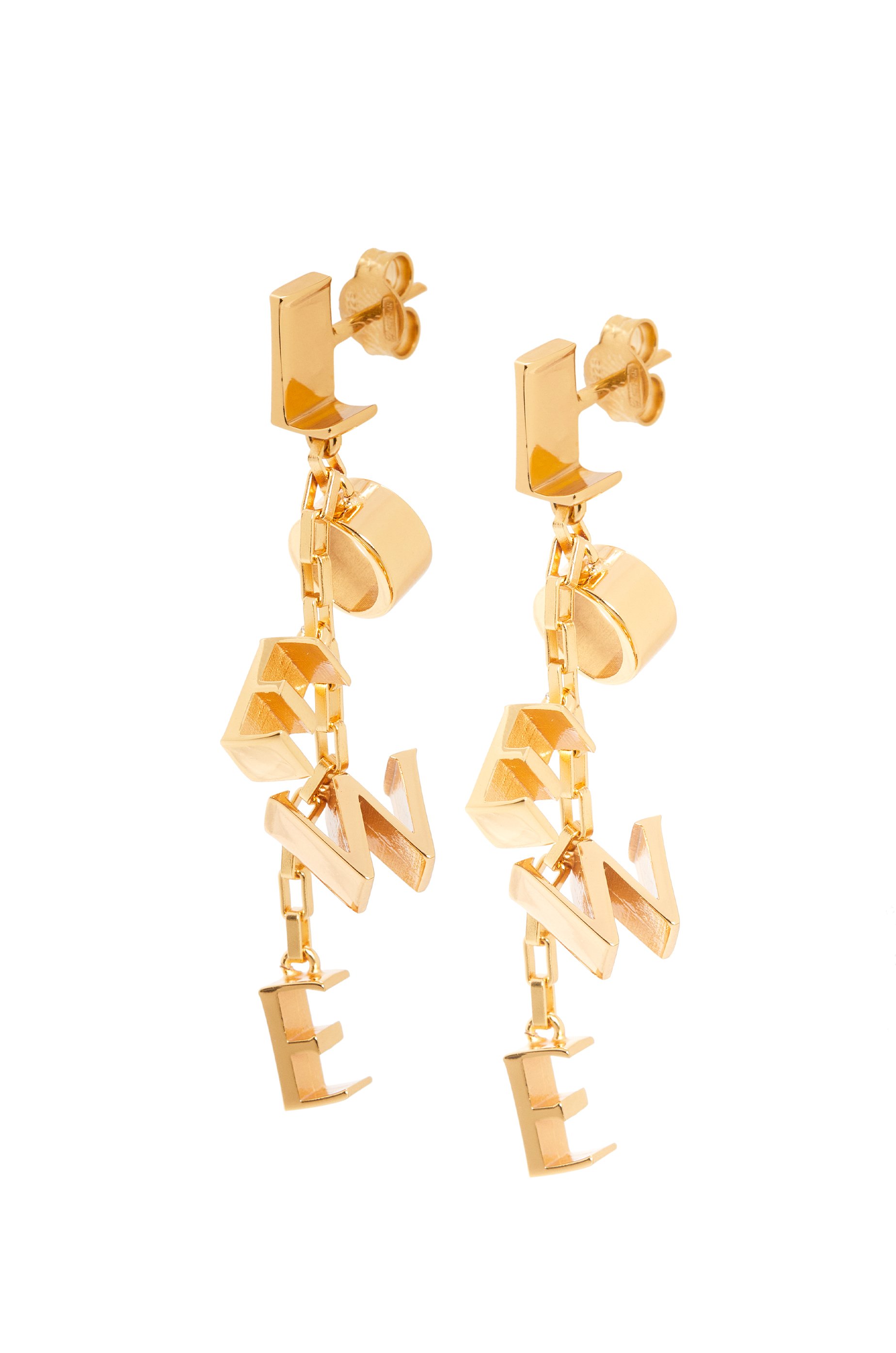 LOEWE earrings in sterling silver Gold - LOEWE