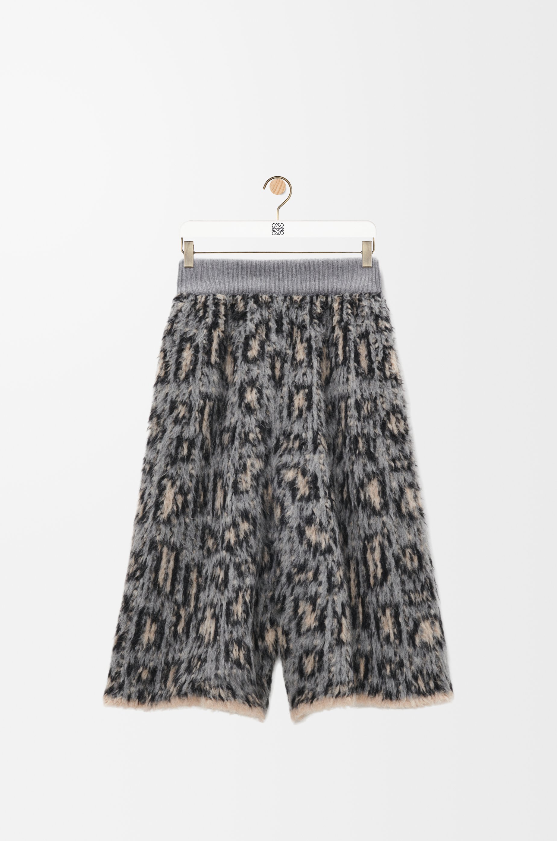 マイクラ 人気アイテム Trousers in wool blend Grey - LOEWE パンツ