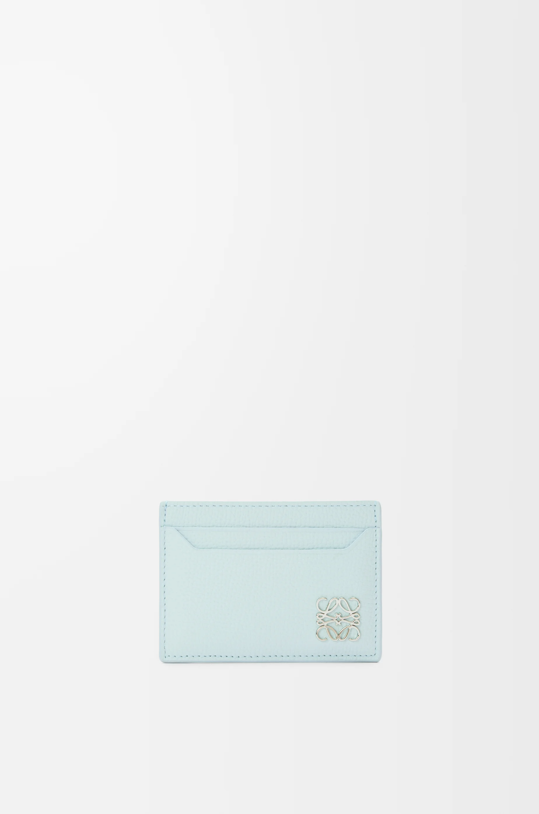 アナグラム プレーン カードホルダー（ペブルグレインカーフ） ブルー