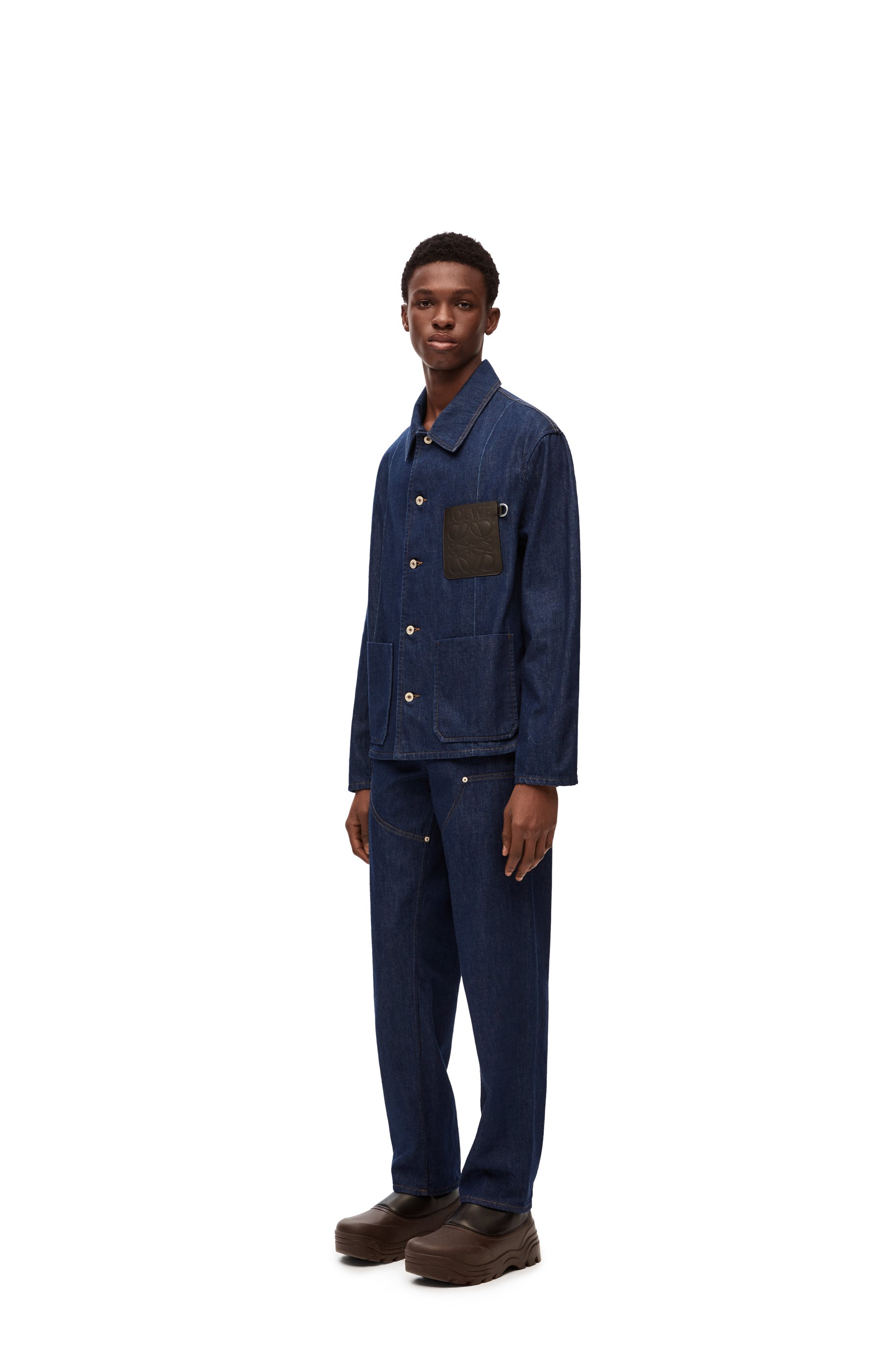 Loewe Men's Anagram Workwear Jacket