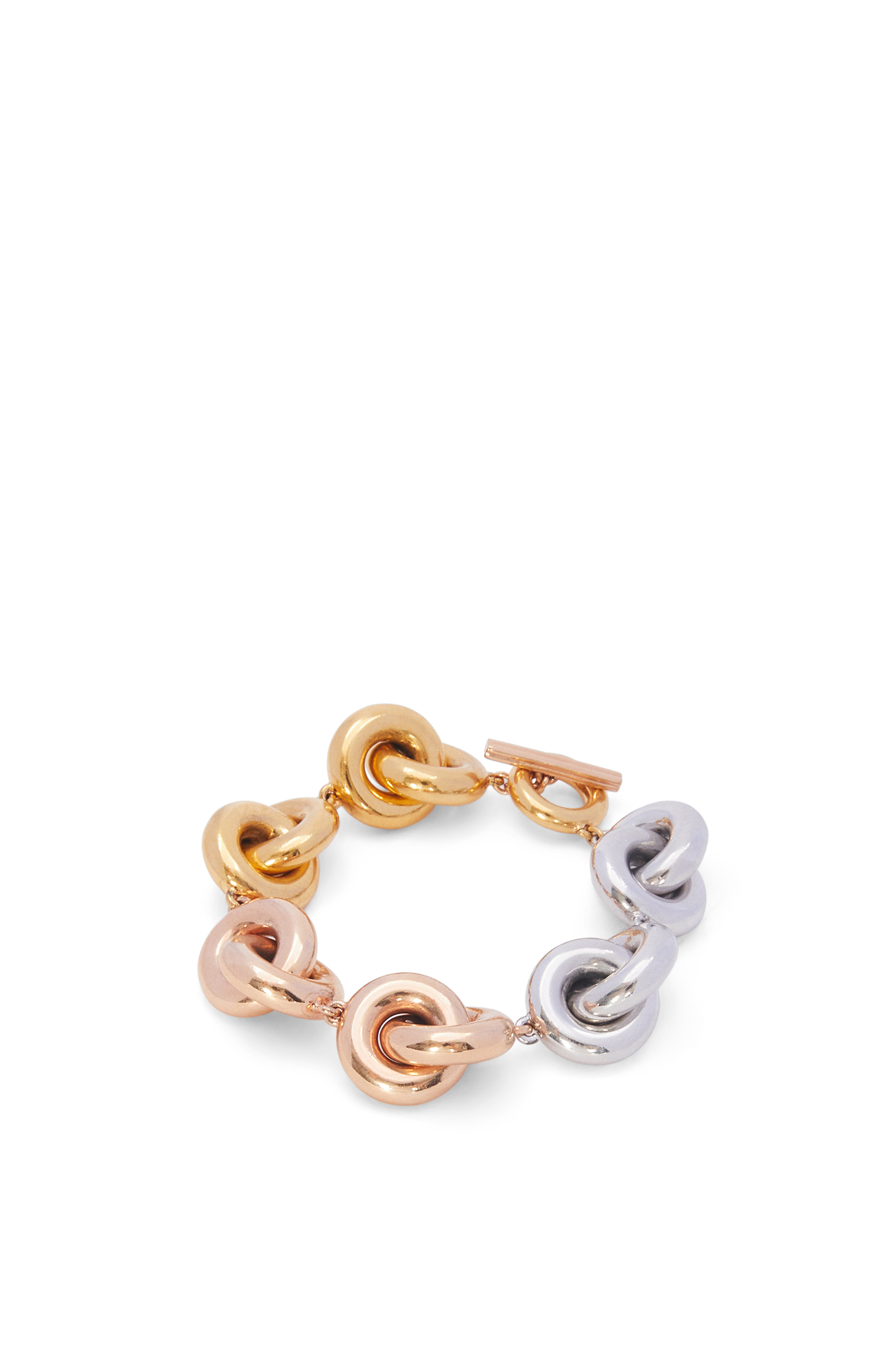 Donut Chain Bag Charm in Gold - Loewe