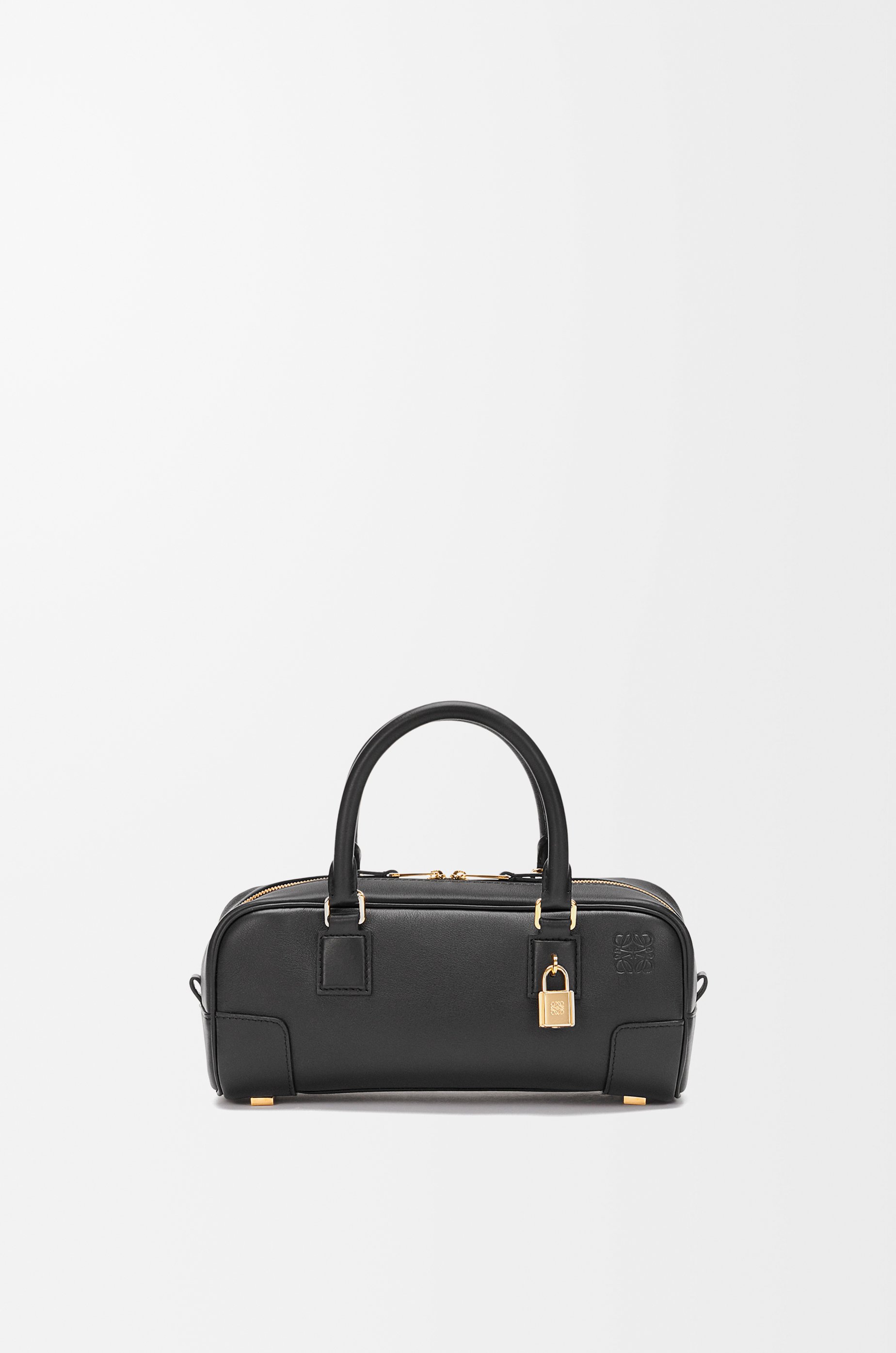 Amazona 23 cropped bag in nappa calfskin Black - LOEWE USA
