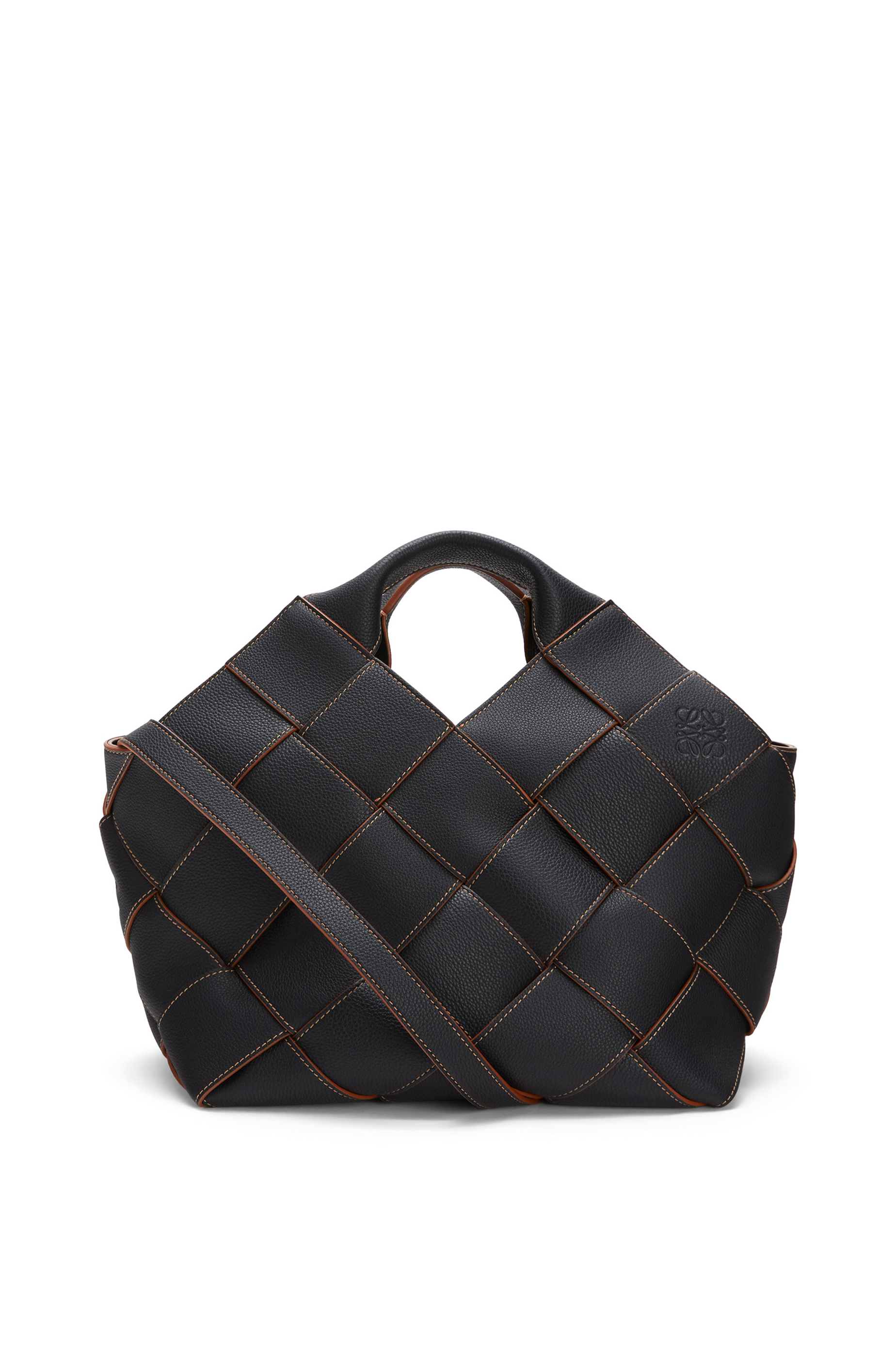 loewe woven basket bag