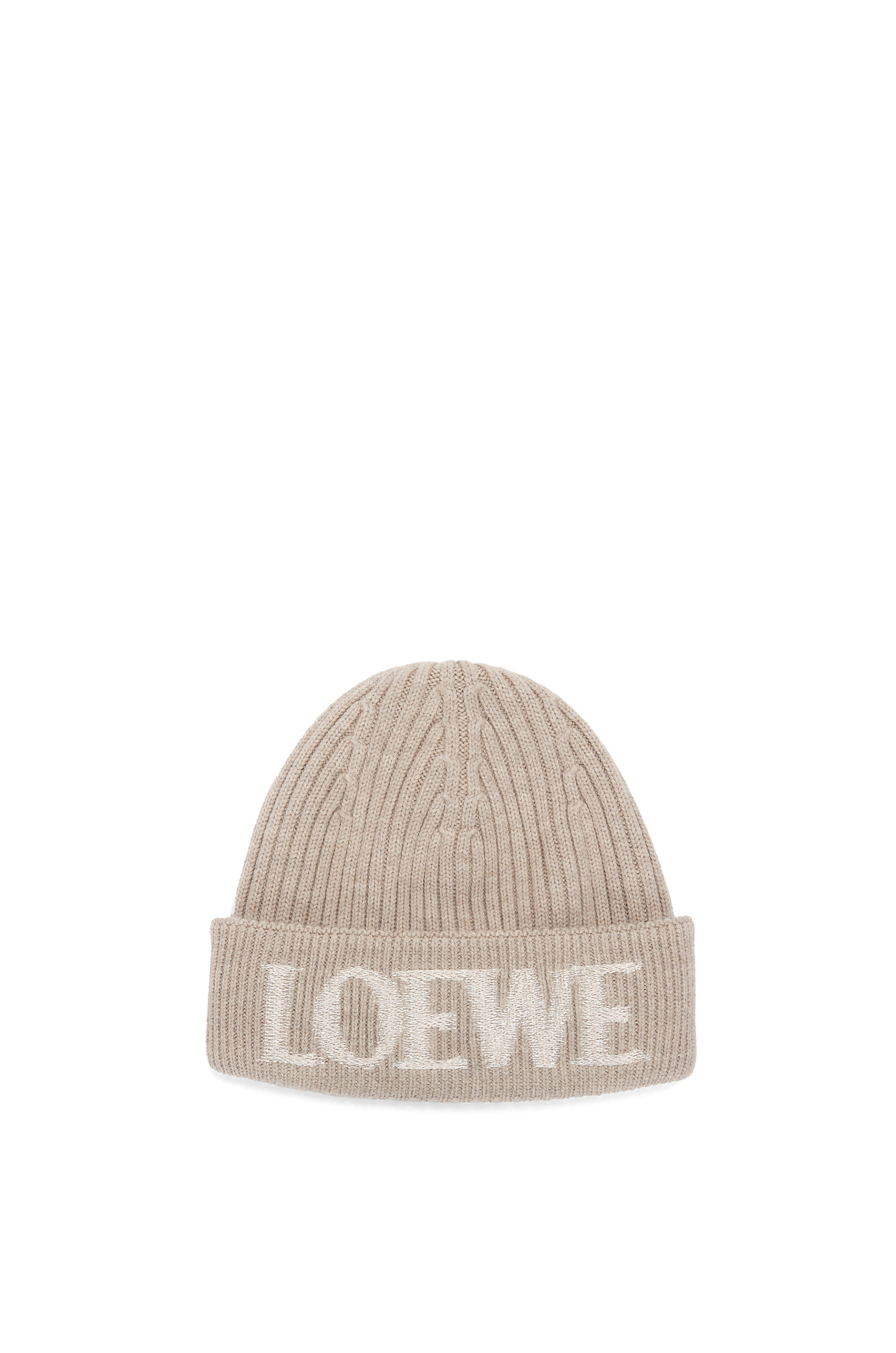 Loewe Wool-Blend Logo Beanie