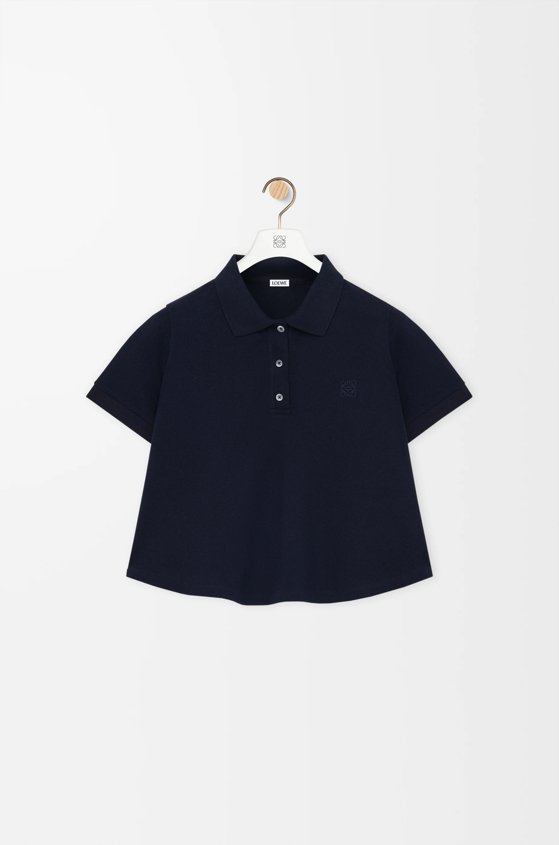 【国内発送】トラペーズ ポロ（コットン） トラペーズ ポロ（コットン） ブルー - LOEWE