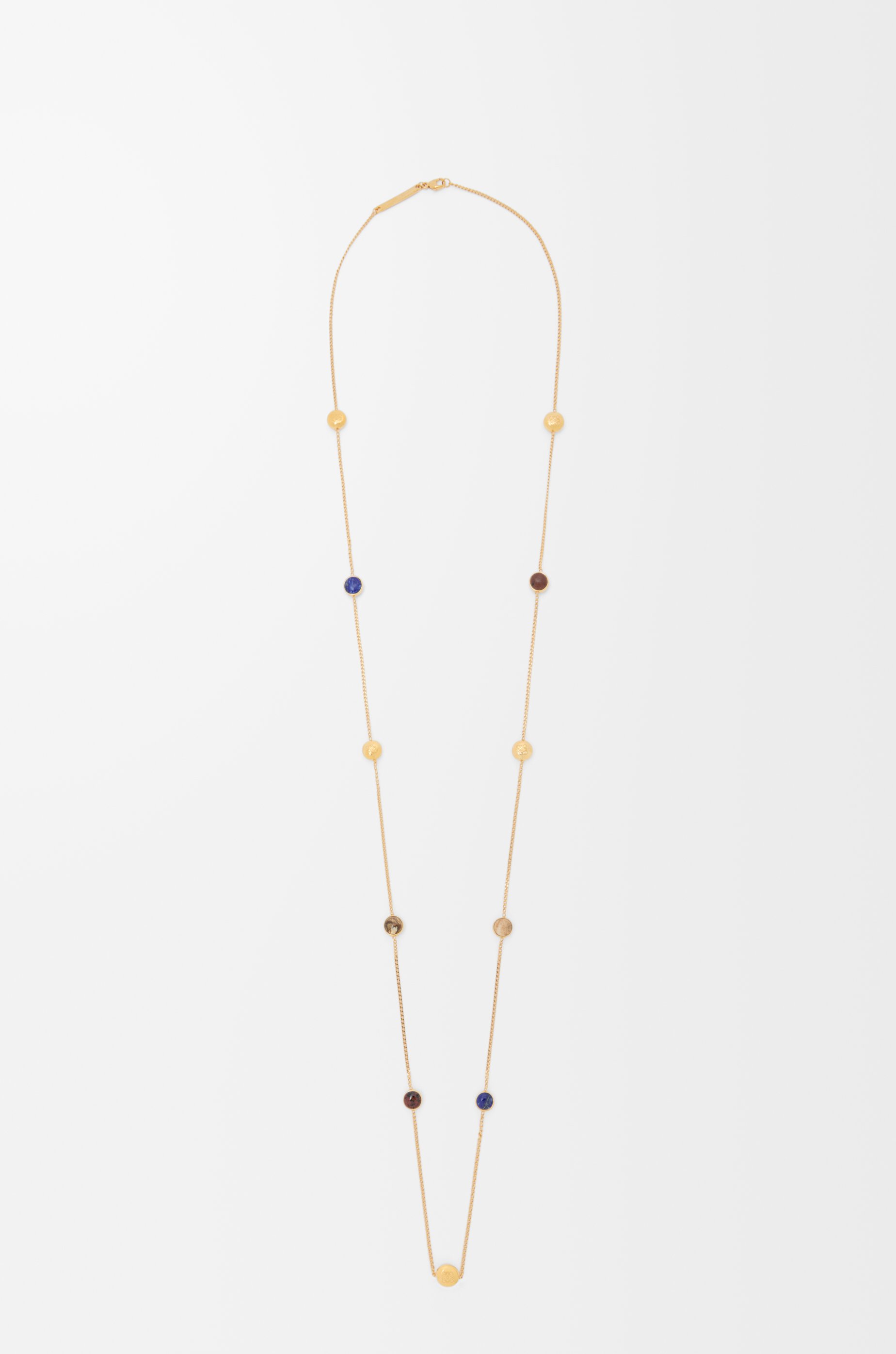 アナグラム ペブル ネックレス ゴールド - LOEWE