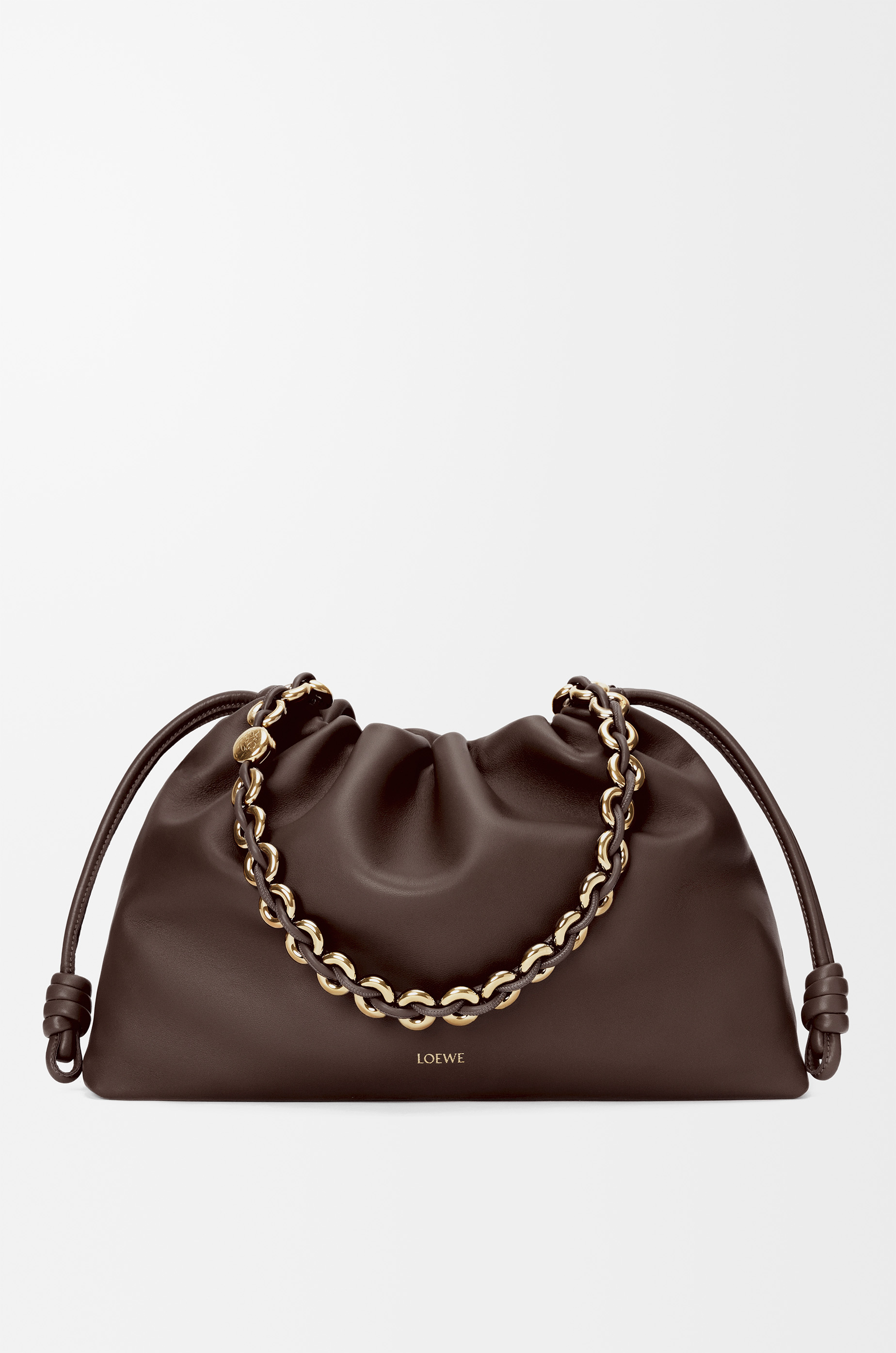 フラメンコパース ラージ（メローナパラム） ブラウン - LOEWE