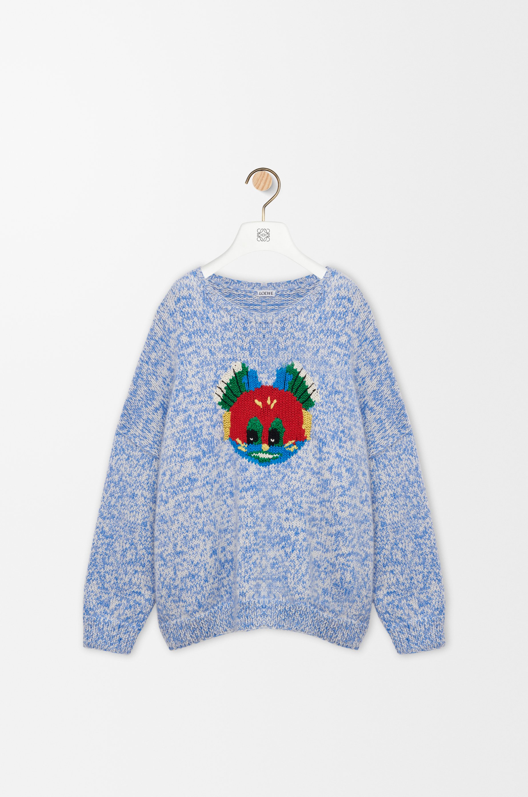 セーター（ウール&モヘアブレンド） ブルー - LOEWE