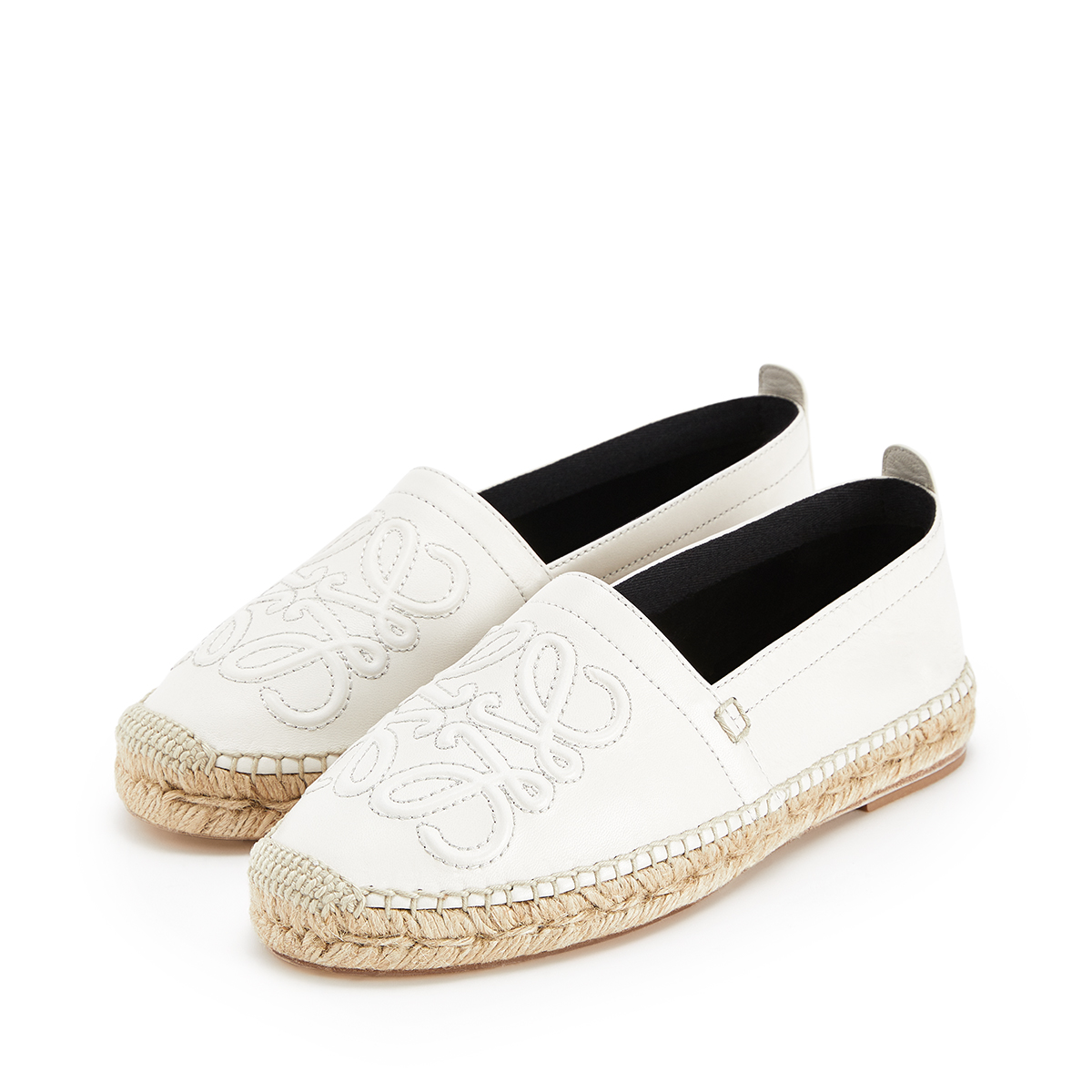 Anagram Espadrille Soft White - LOEWE