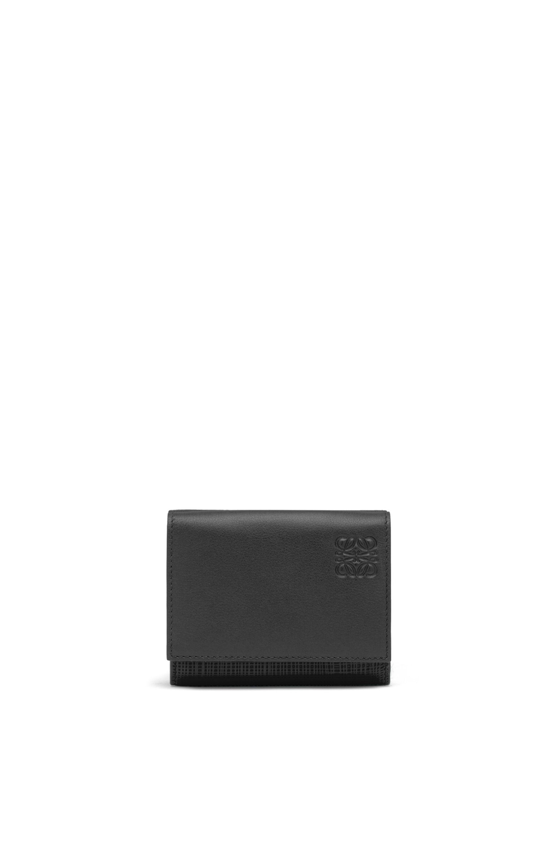 Trifold wallet in calfskin Black - LOEWE
