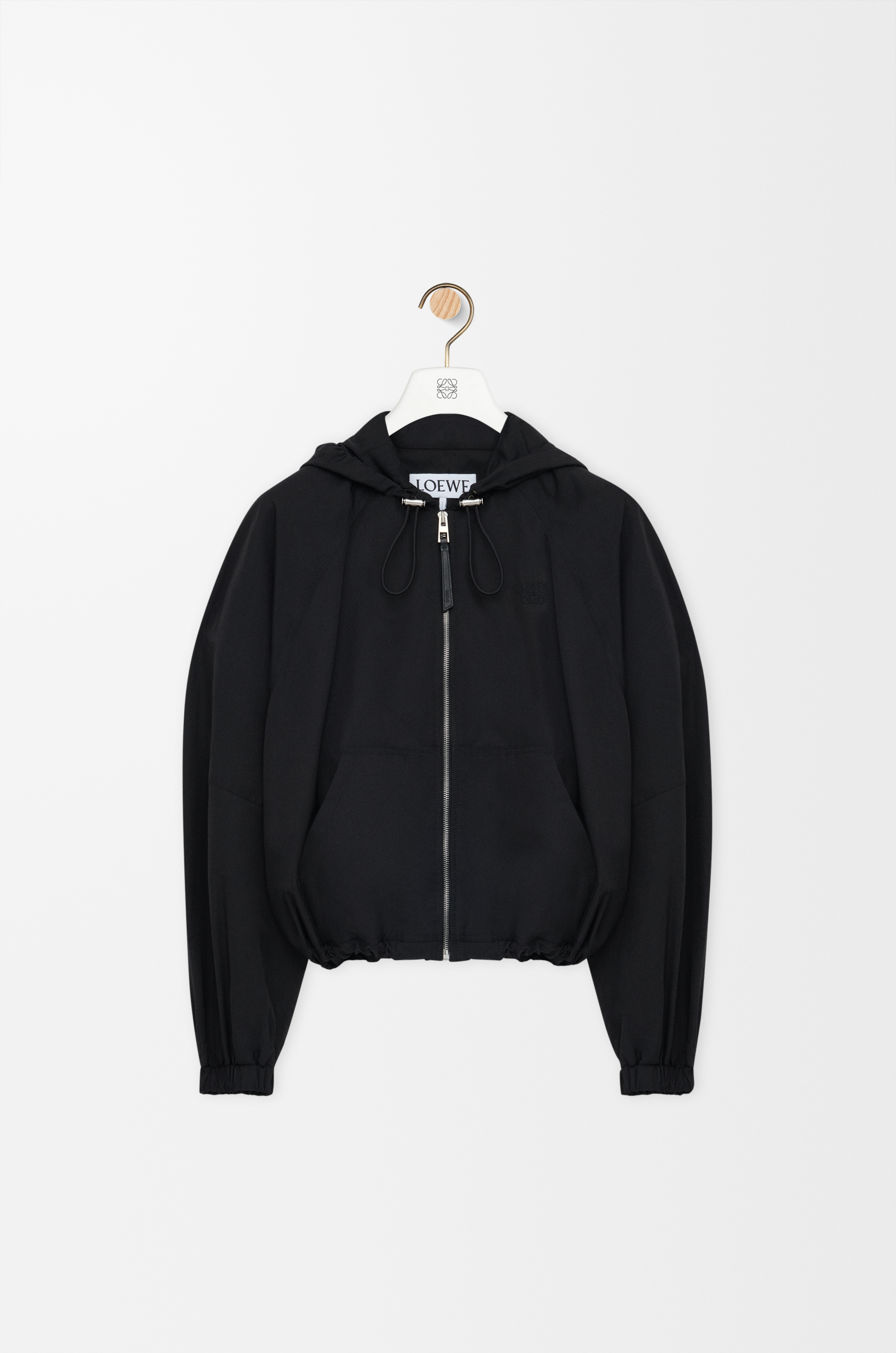 Balloon jacket in cupro blend Black - LOEWE