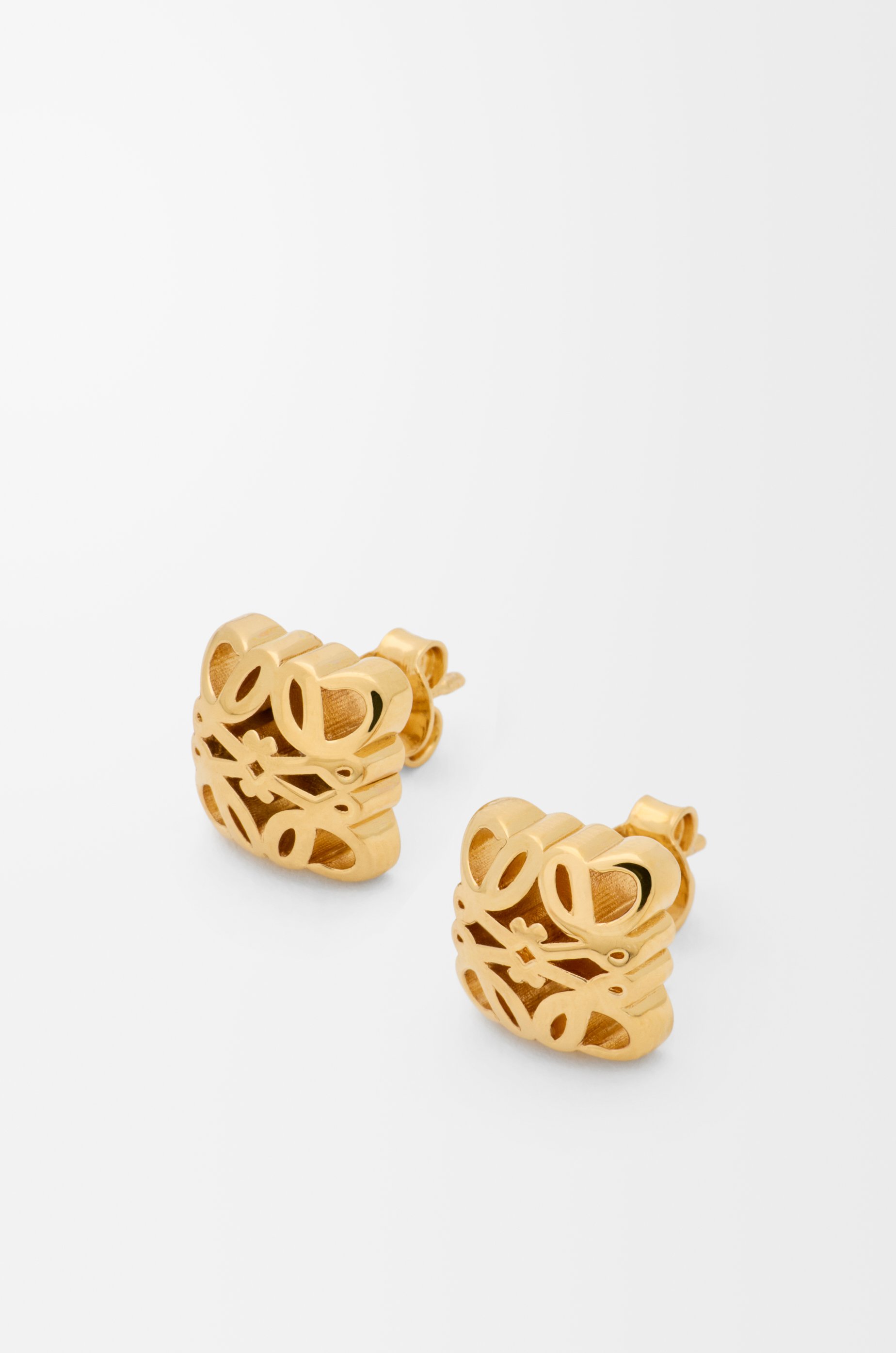 アナグラム ボンベ スタッドピアス ゴールド - LOEWE