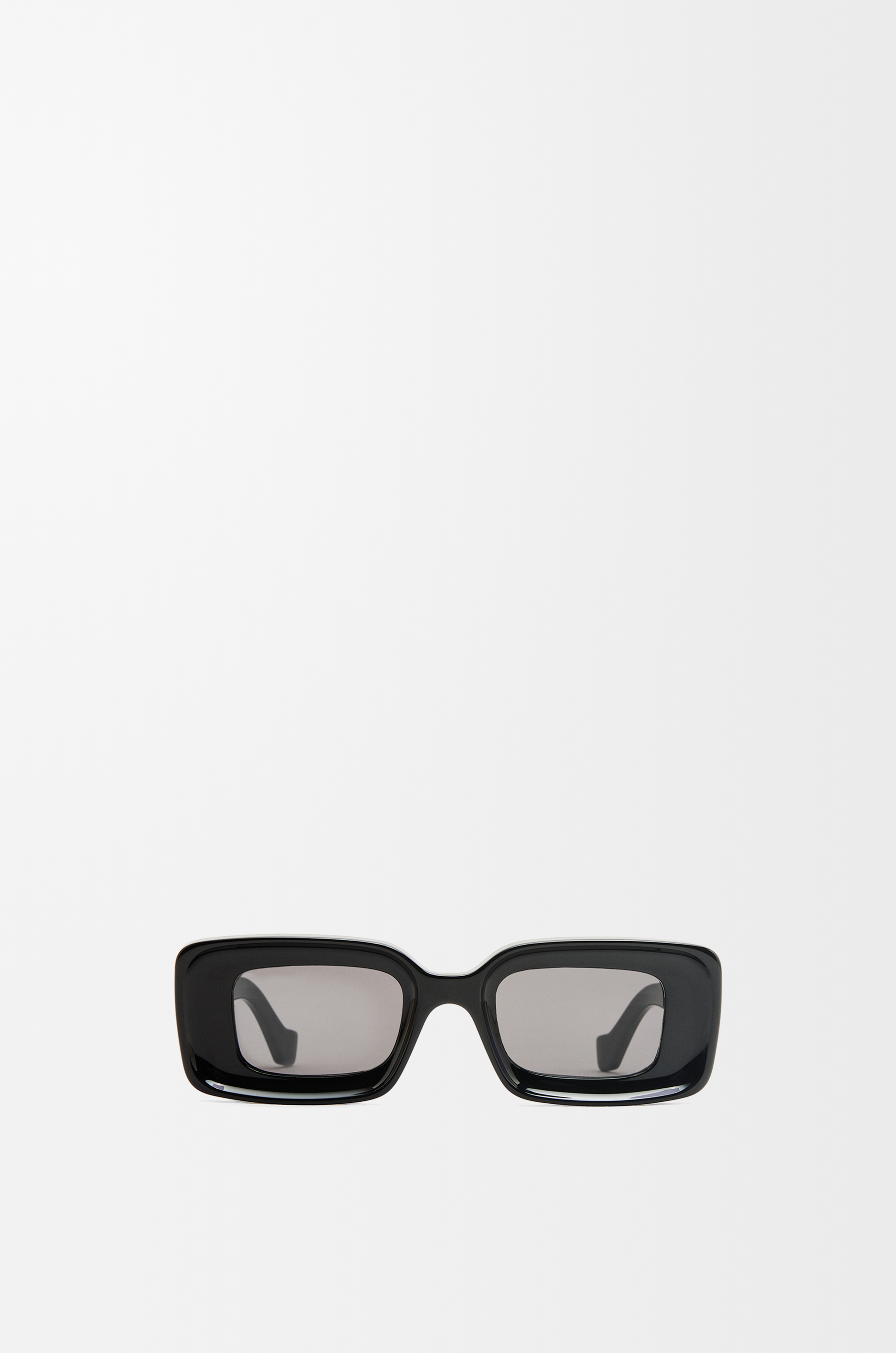 Rectangular sunglasses in acetate Black - LOEWE