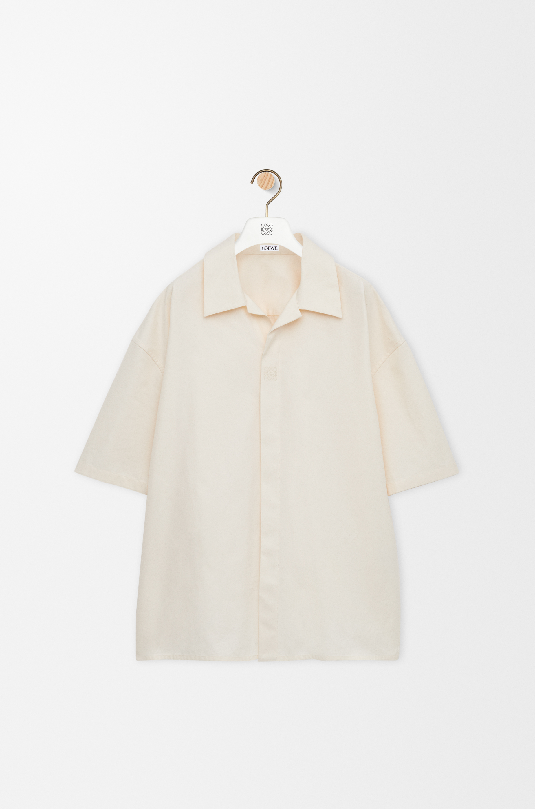 ショートスリーブ シャツ（コットン） ホワイト - LOEWE Japan