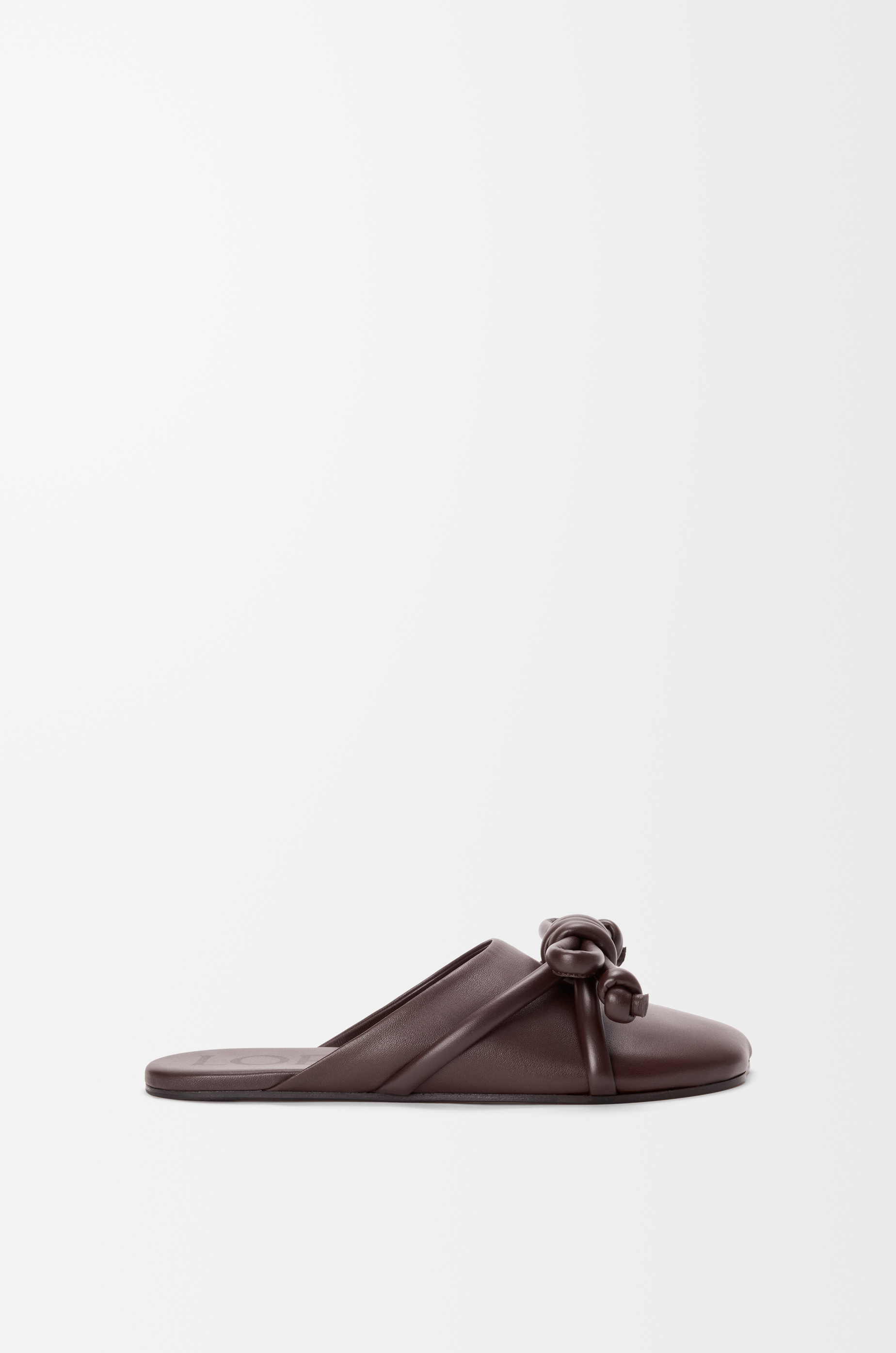 フラメンコ ノット ミュール（ラム） ブラウン - LOEWE