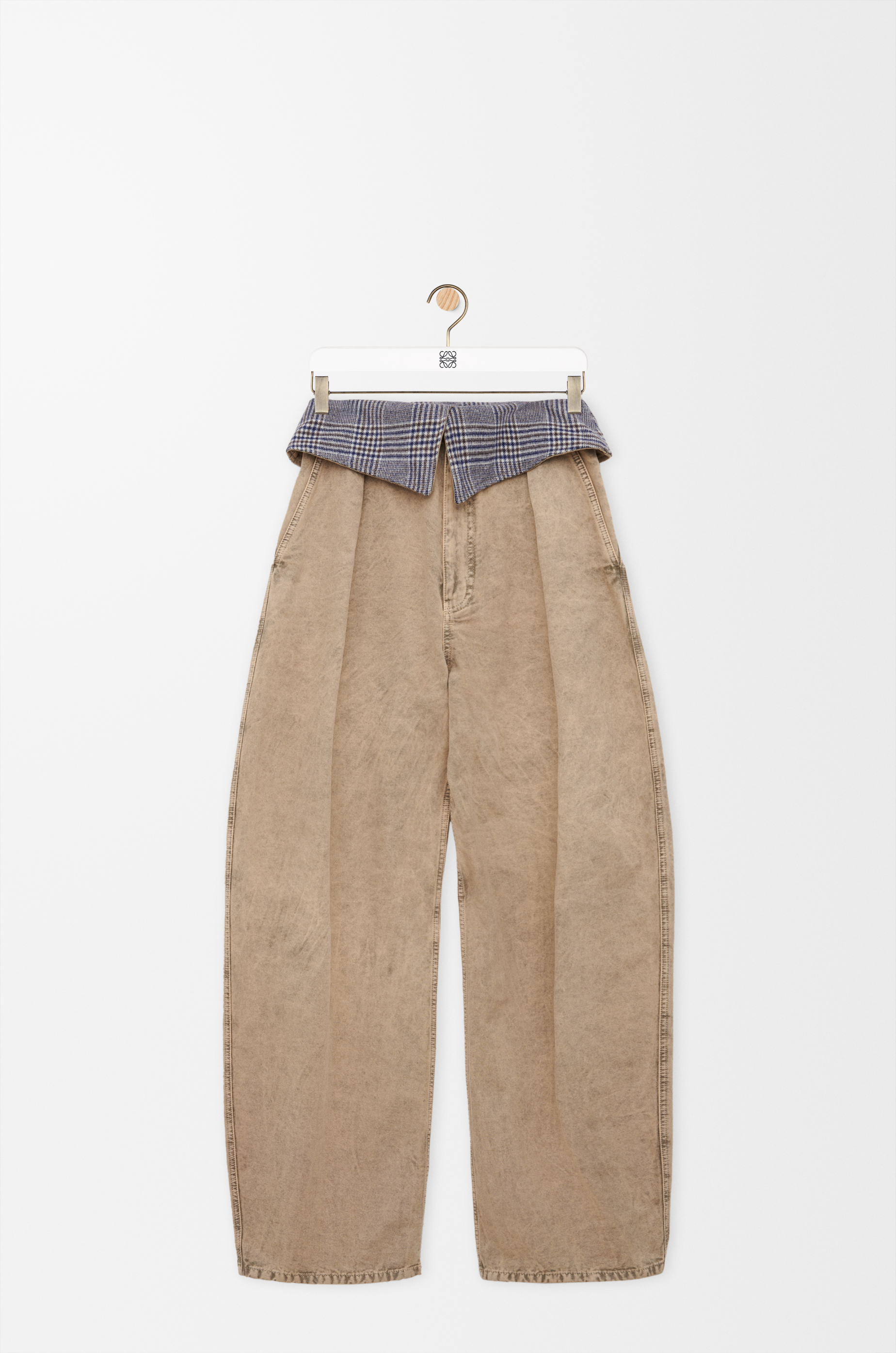 トラウザーズ（コットン） ベージュ - LOEWE