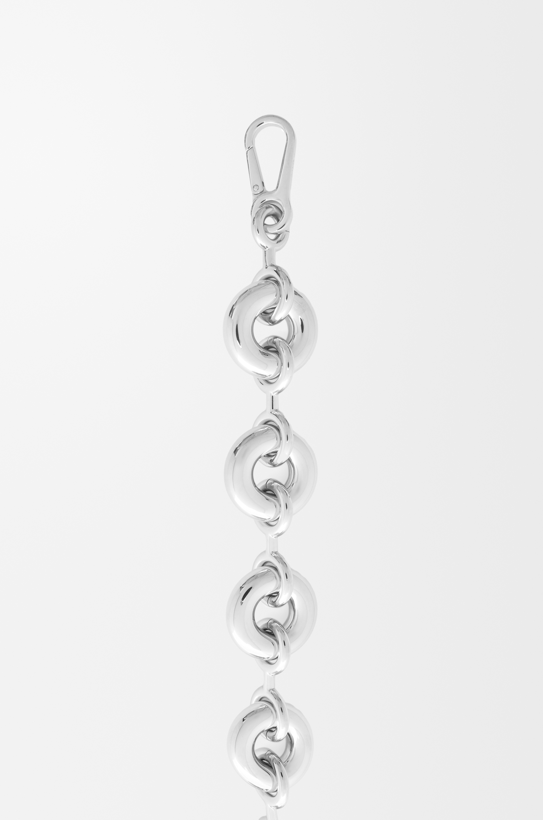 LOEWE Klobige Donut-Kette Silber