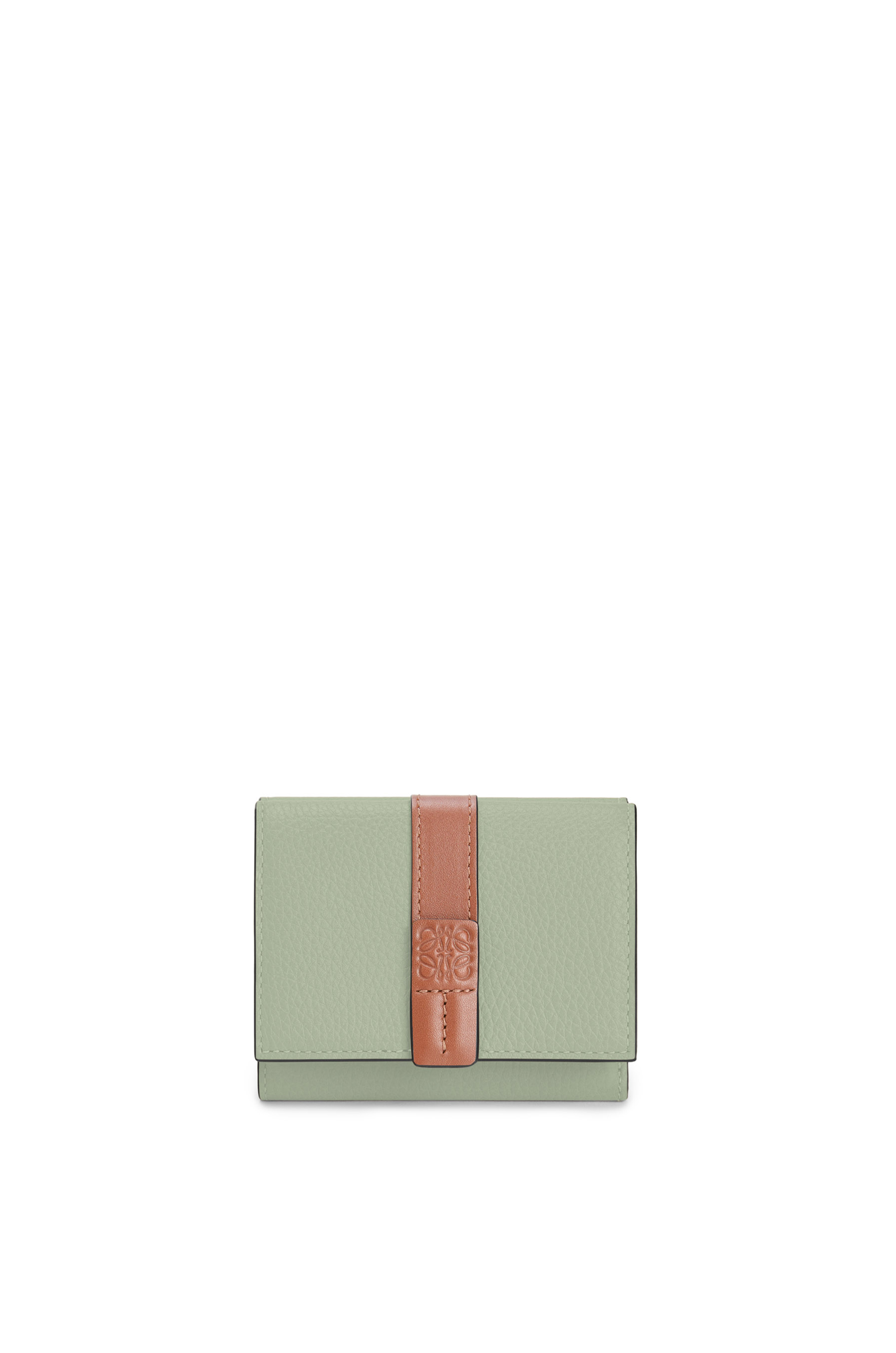 LOEWE トライフォールド ボルドー 財布