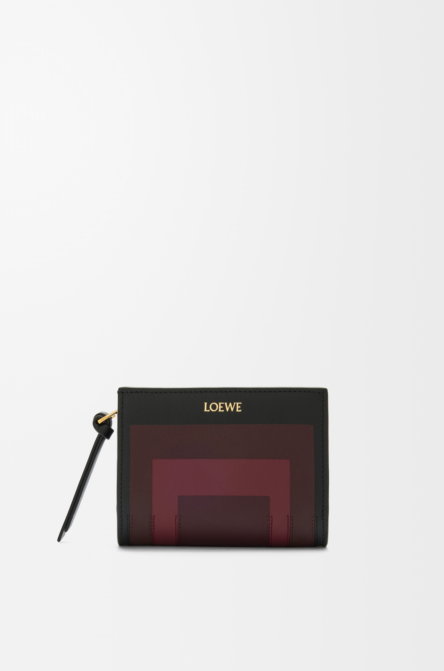 コンパクト ウォレット（ナパカーフ） ブラック - LOEWE