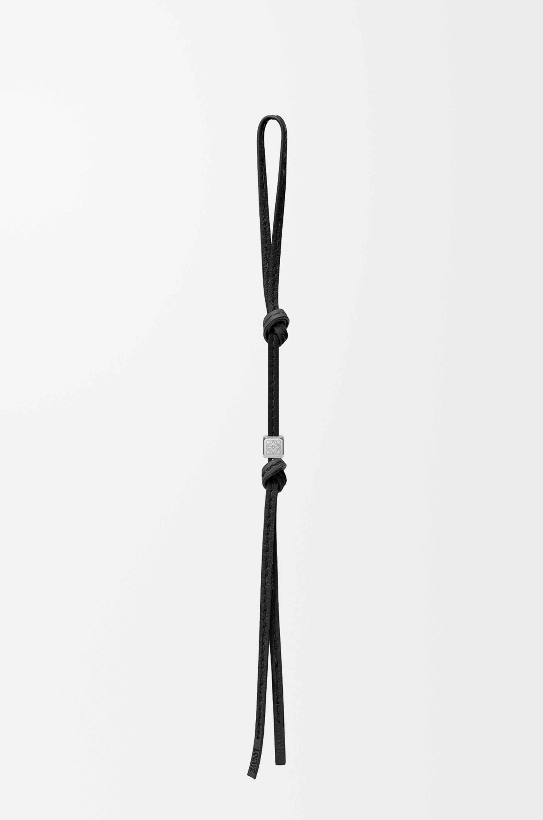LOEWE アナグラム ストラップ モール アナグラム ストラップ（ジャカード&カーフ） ブラック - LOEWE