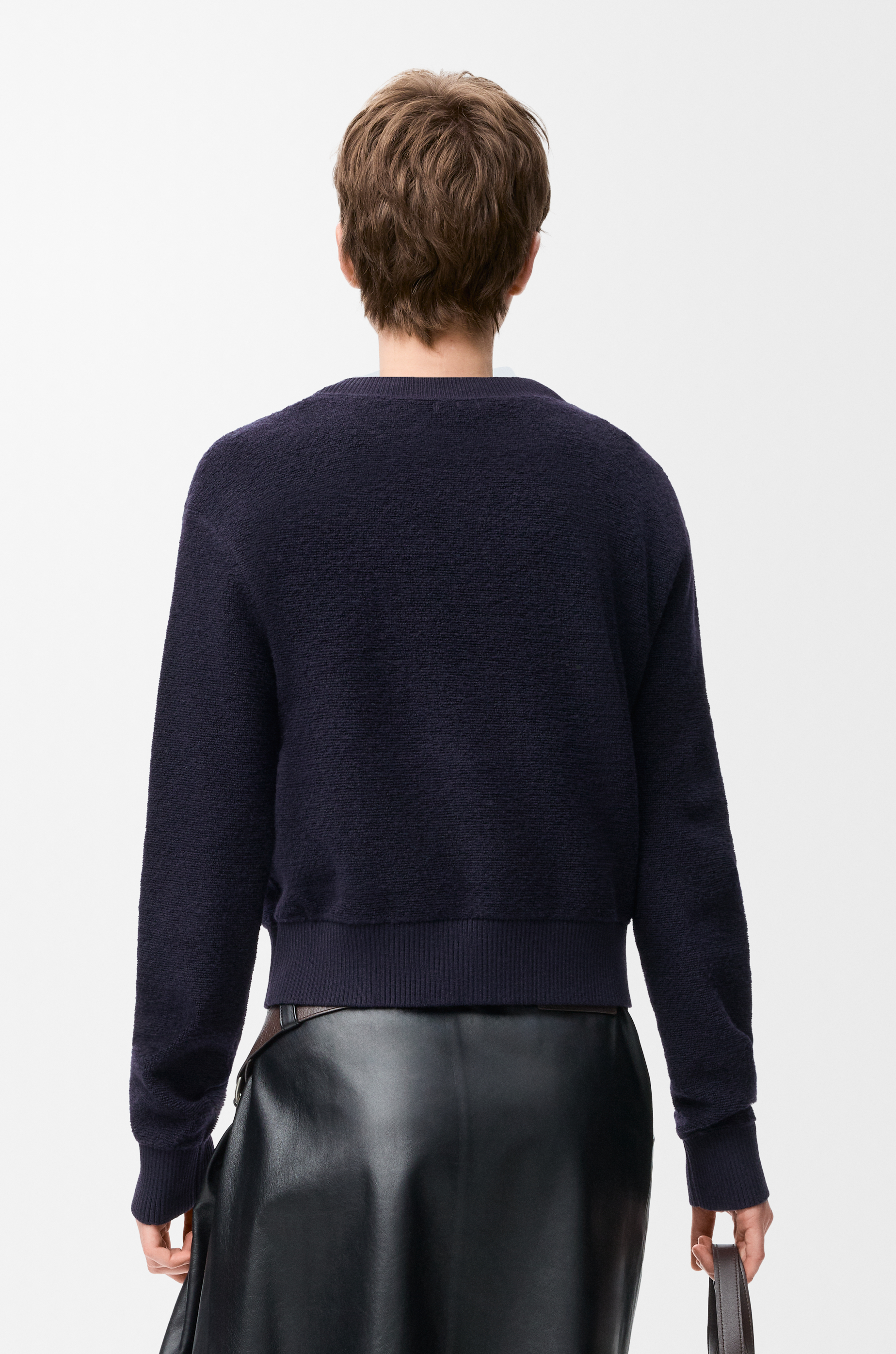 LOEWE Jersey en lana Azul Marino