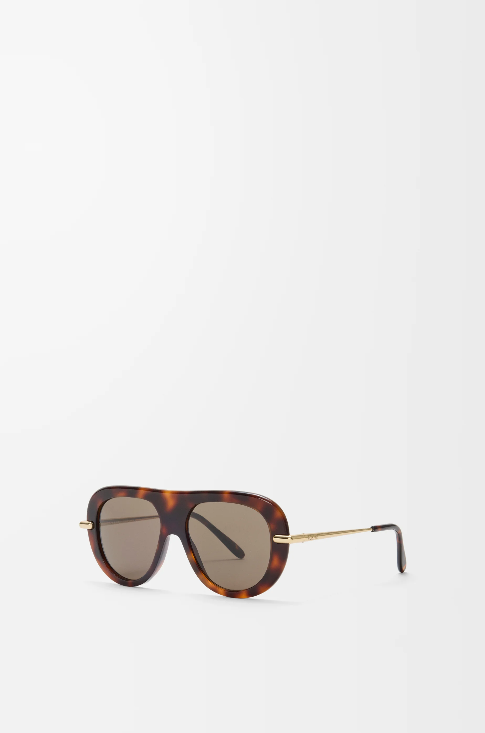 LOEWE Gafas de sol Pilot Slim Marrón Habano