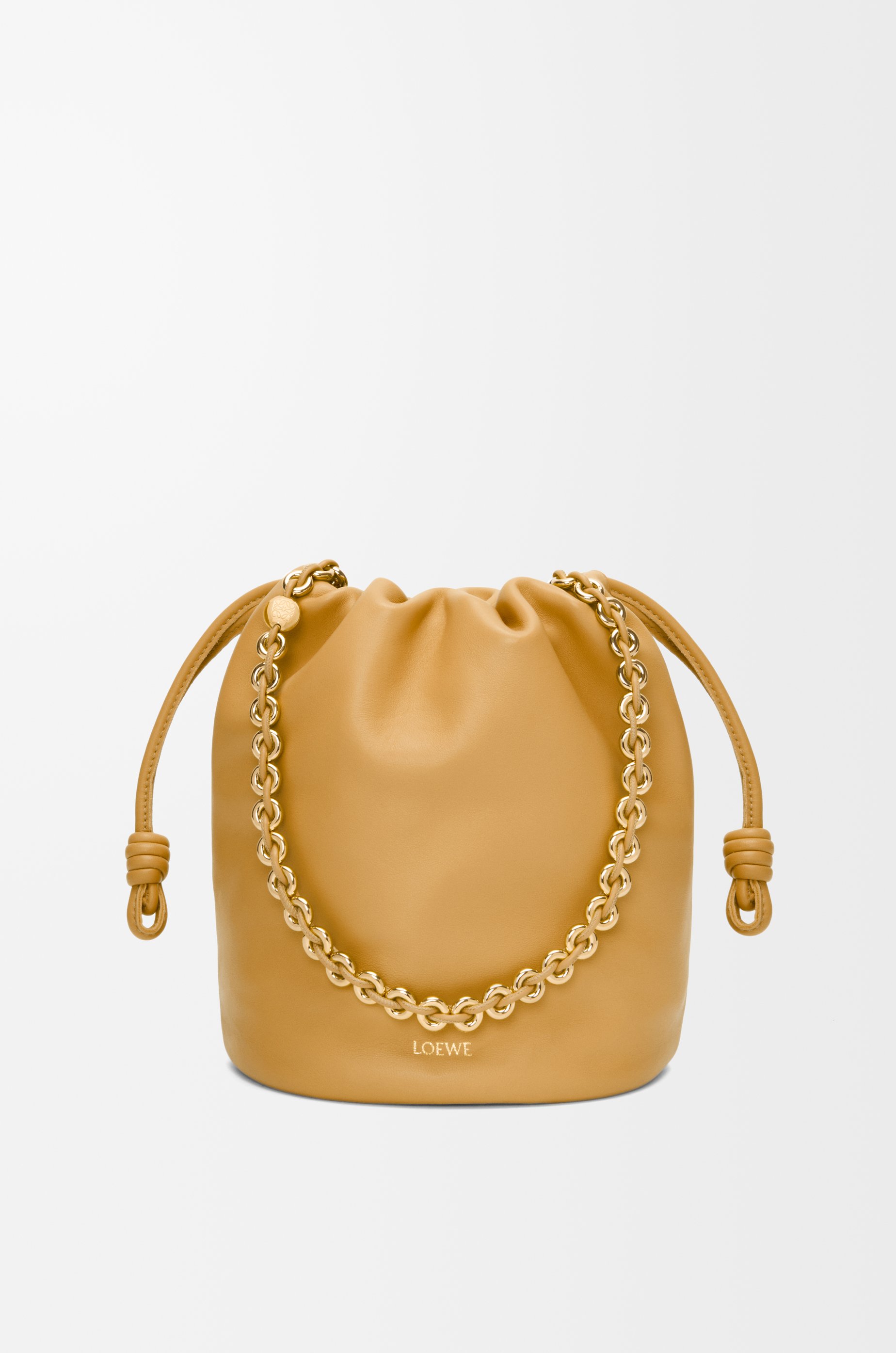 フラメンコパース バケット（メローナパラム） ベージュ - LOEWE