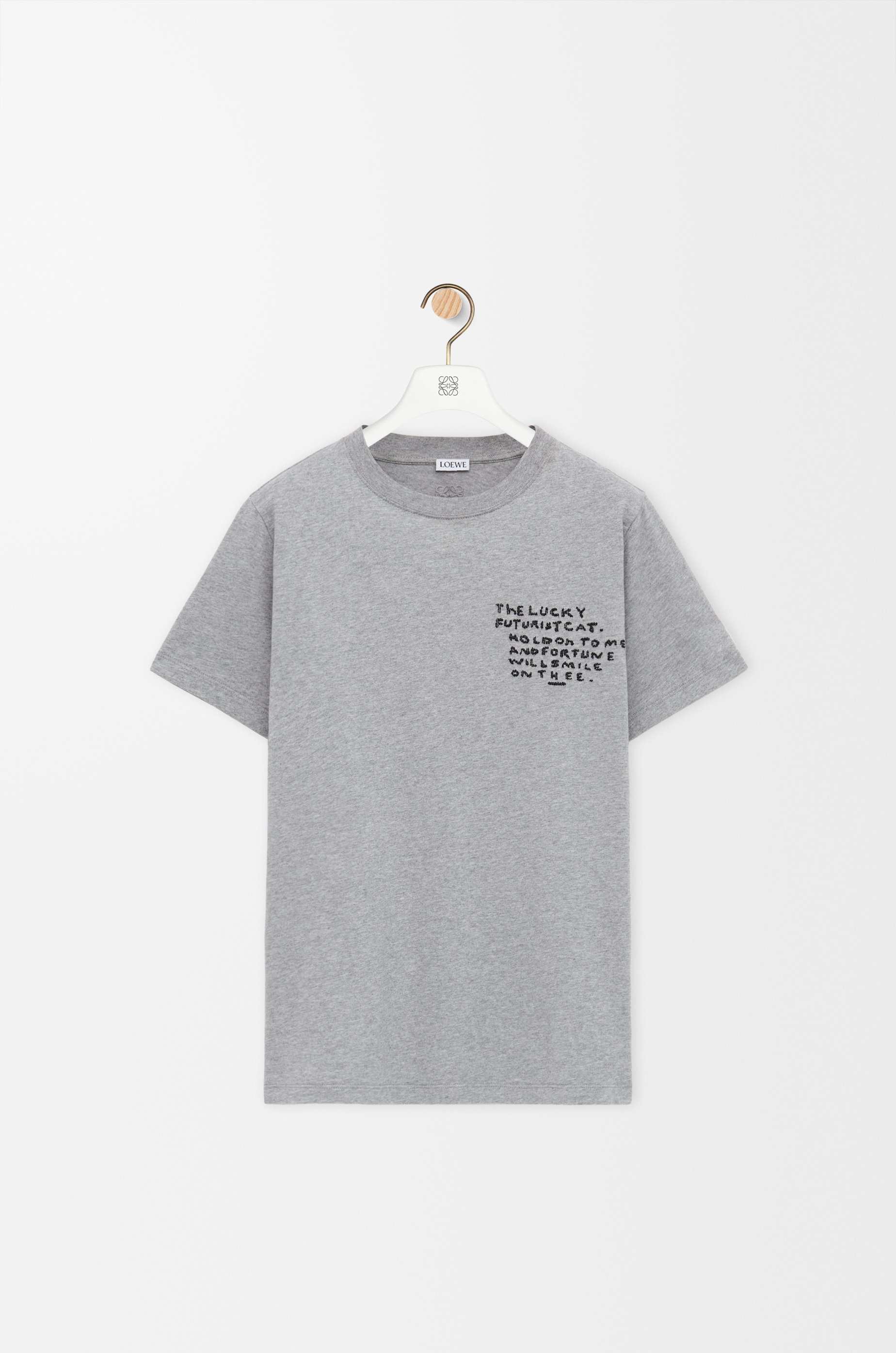 レギュラーフィット Tシャツ（コットン） グレー - LOEWE