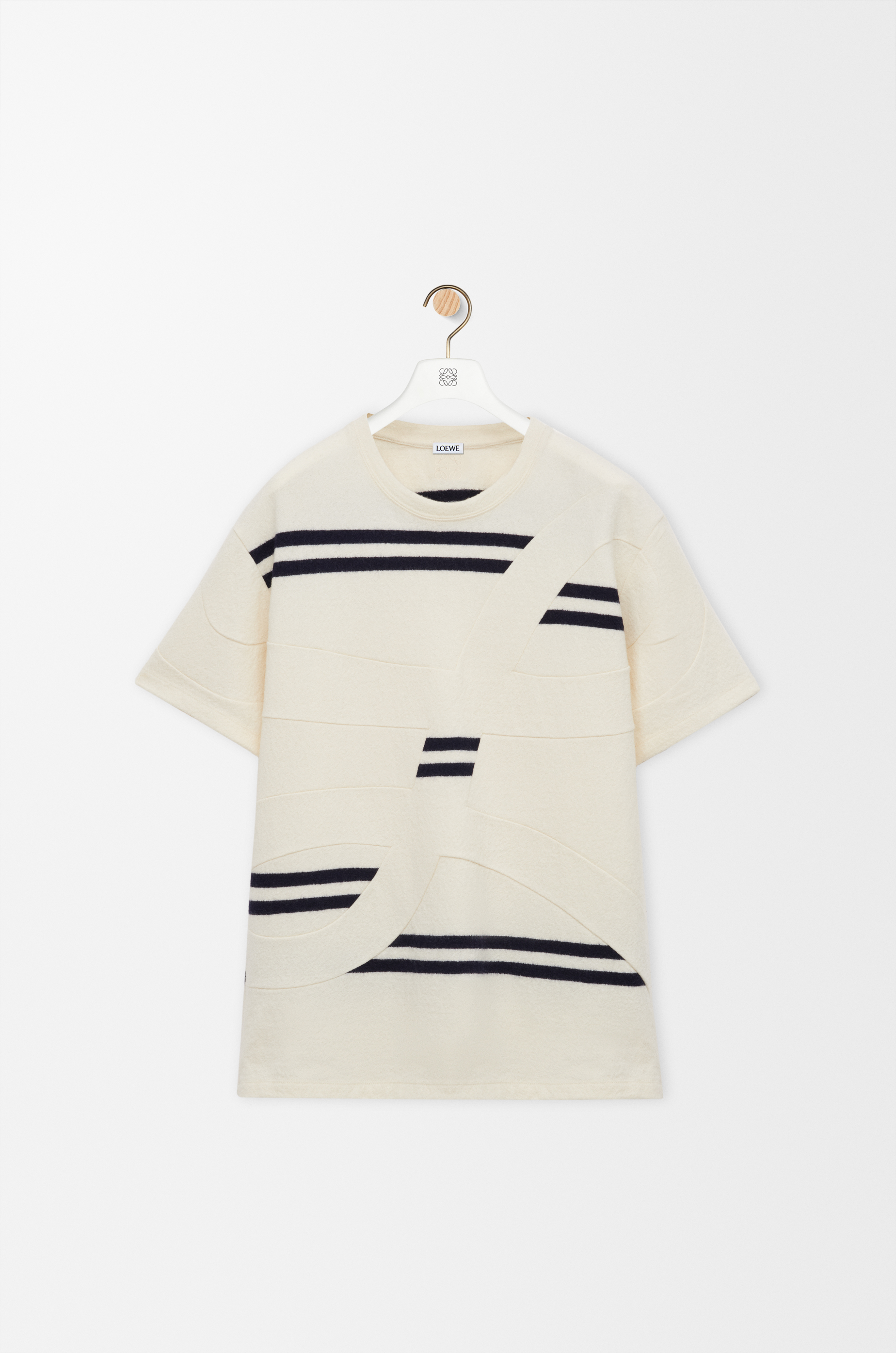 オーバーサイズフィット Tシャツ（ウール） ホワイト - LOEWE Japan
