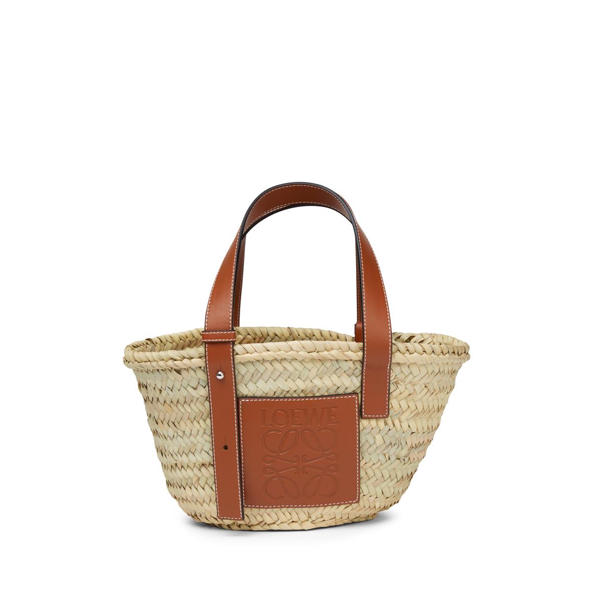 Basket Small Bag Natural/Tan - LOEWE