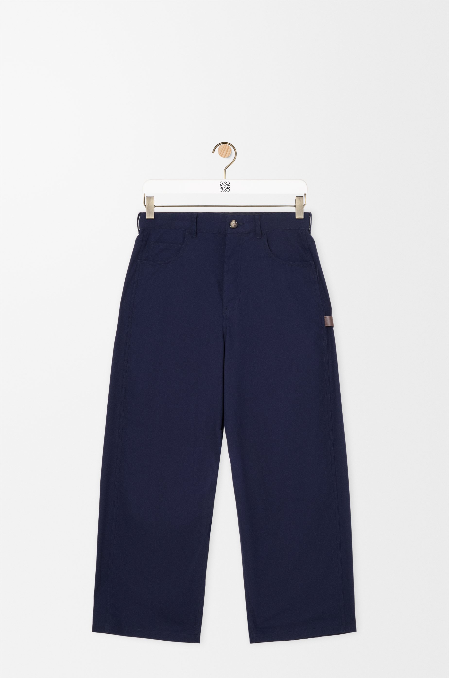 カーペンター トラウザーズ（コットン） ブルー - LOEWE