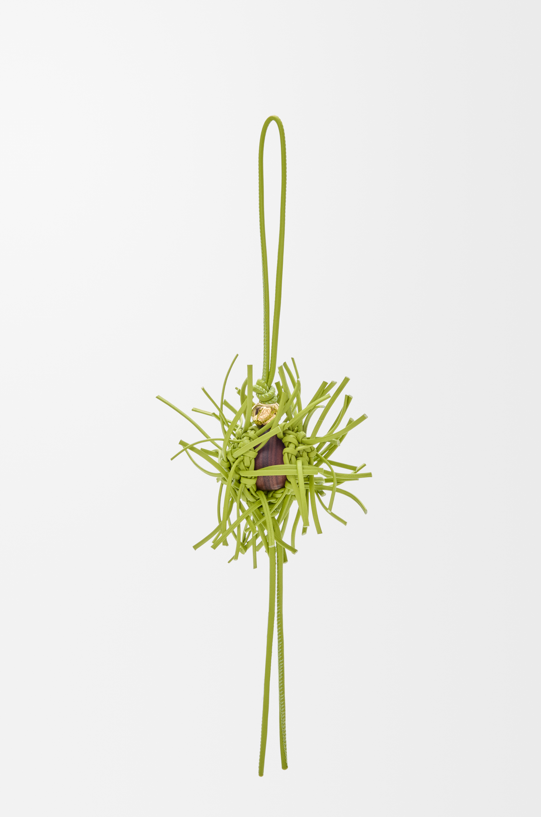 LOEWE グリーン キーリング ノットチャーム 06-104.72 LOEWE グリーン キーリング ノットチャーム 06-104.72 LOEWE