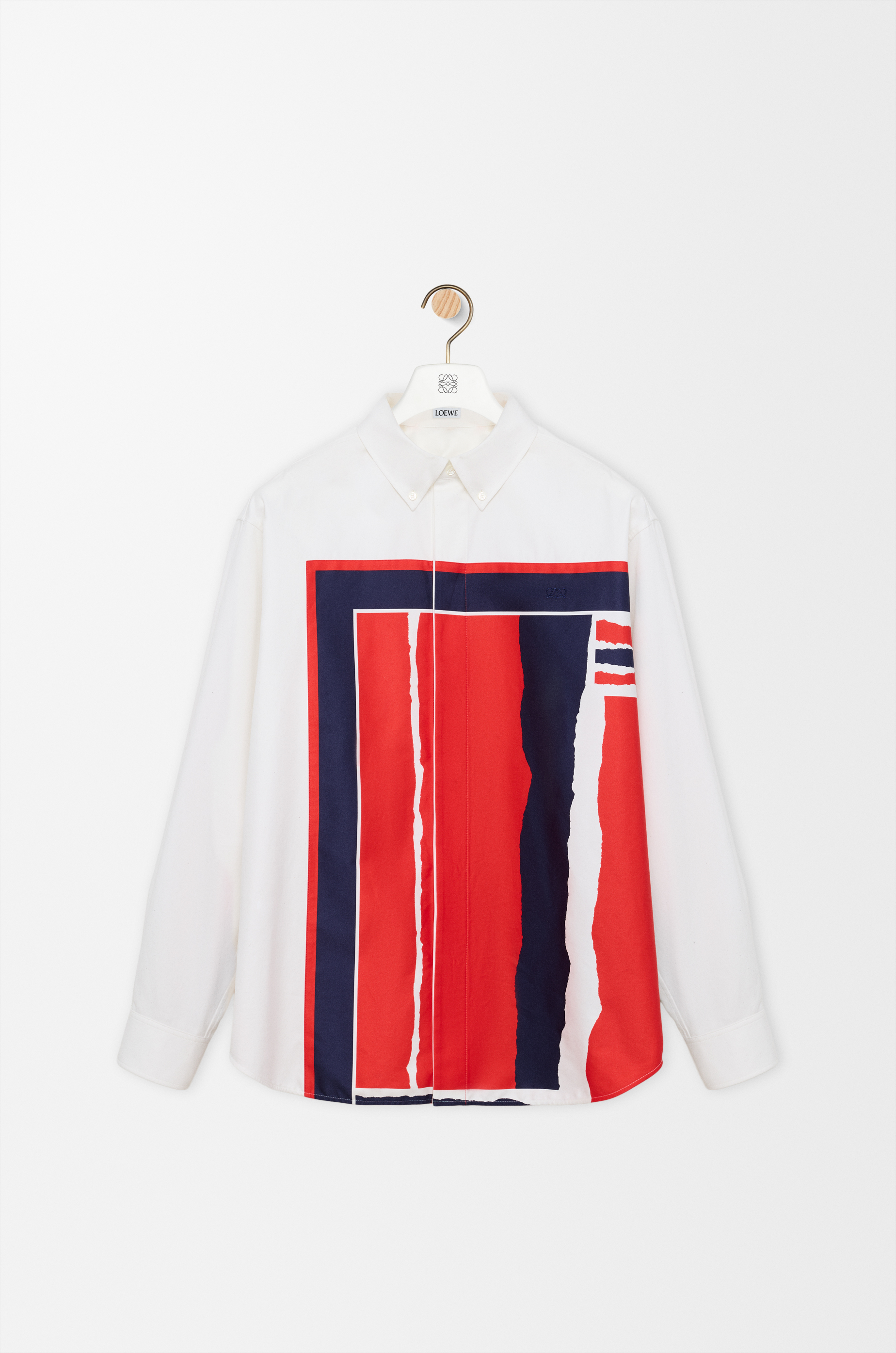 Chemise en coton Rouge - Site officiel LOEWE – International