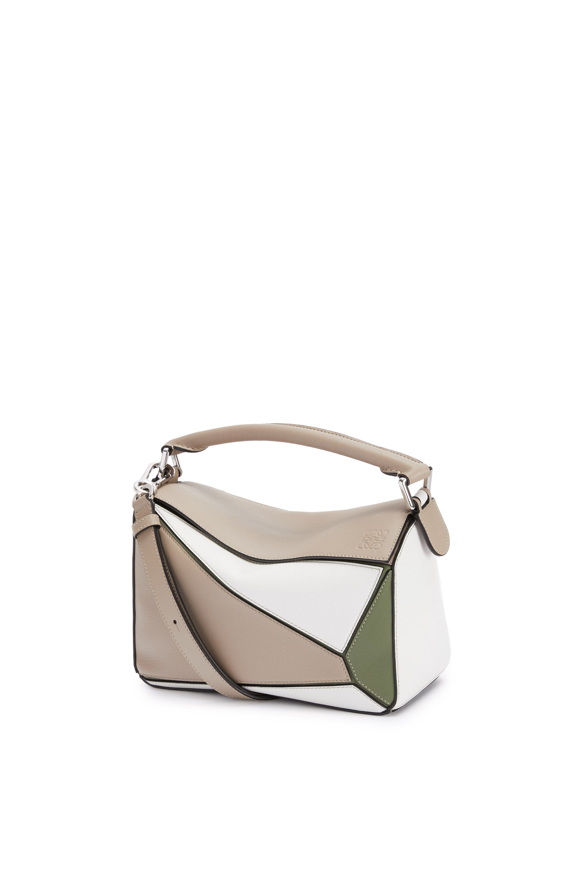 loewe puzzle bag silver