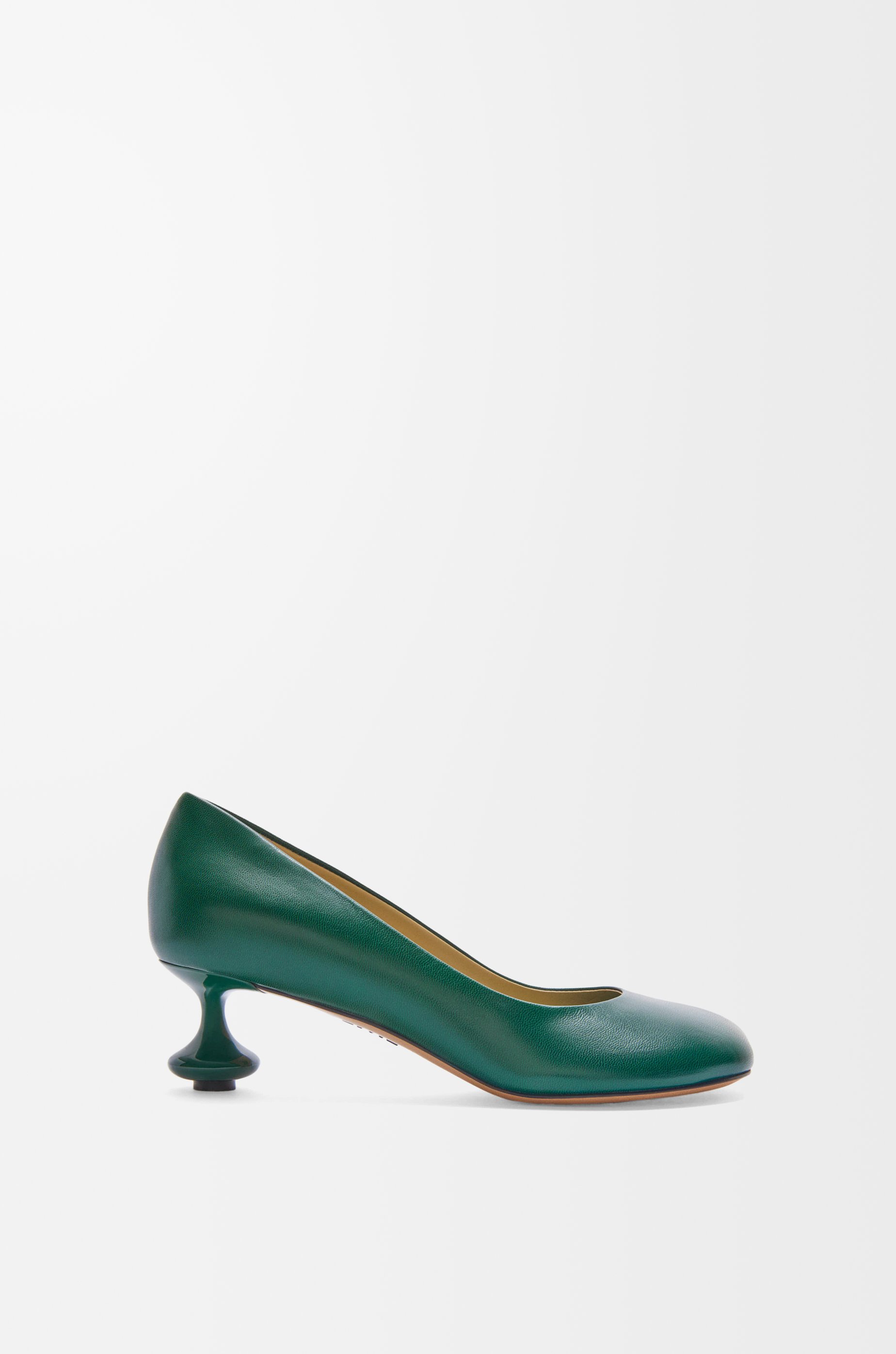 【送料&関税込】Loewe Burgundy Leather Toy Pumps Toy pump in goatskin Red - LOEWE