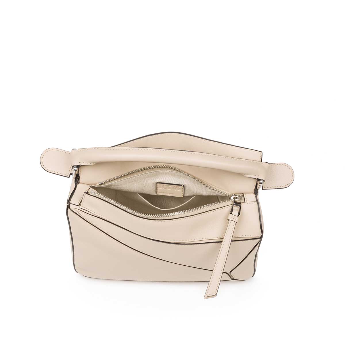LOEWE グレー スエードバッグ ◇【LOEWE ロエベ】スエード ショルダーバッグ グレー