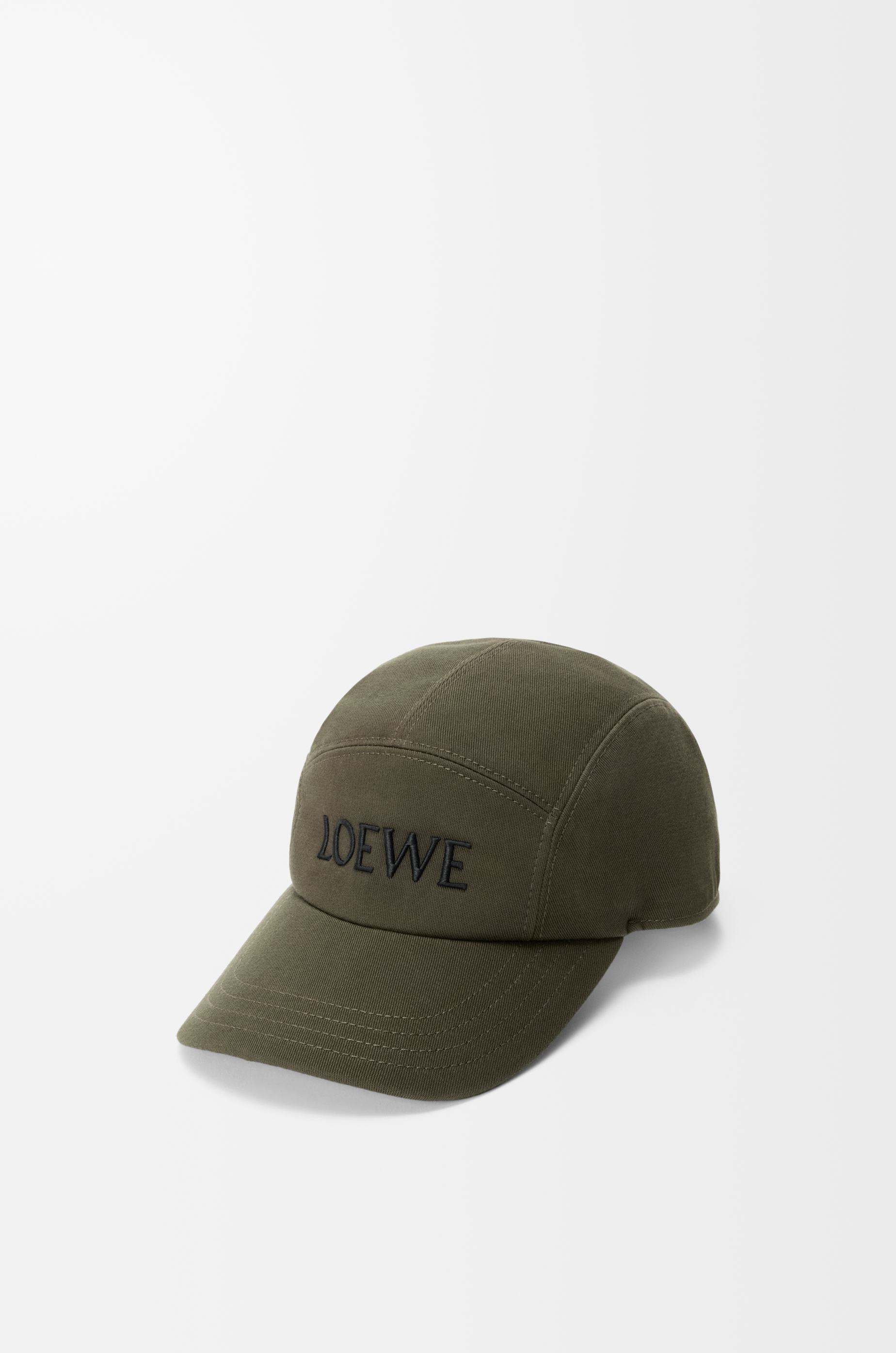 Camp cap in cotton Green - LOEWE Europe official website