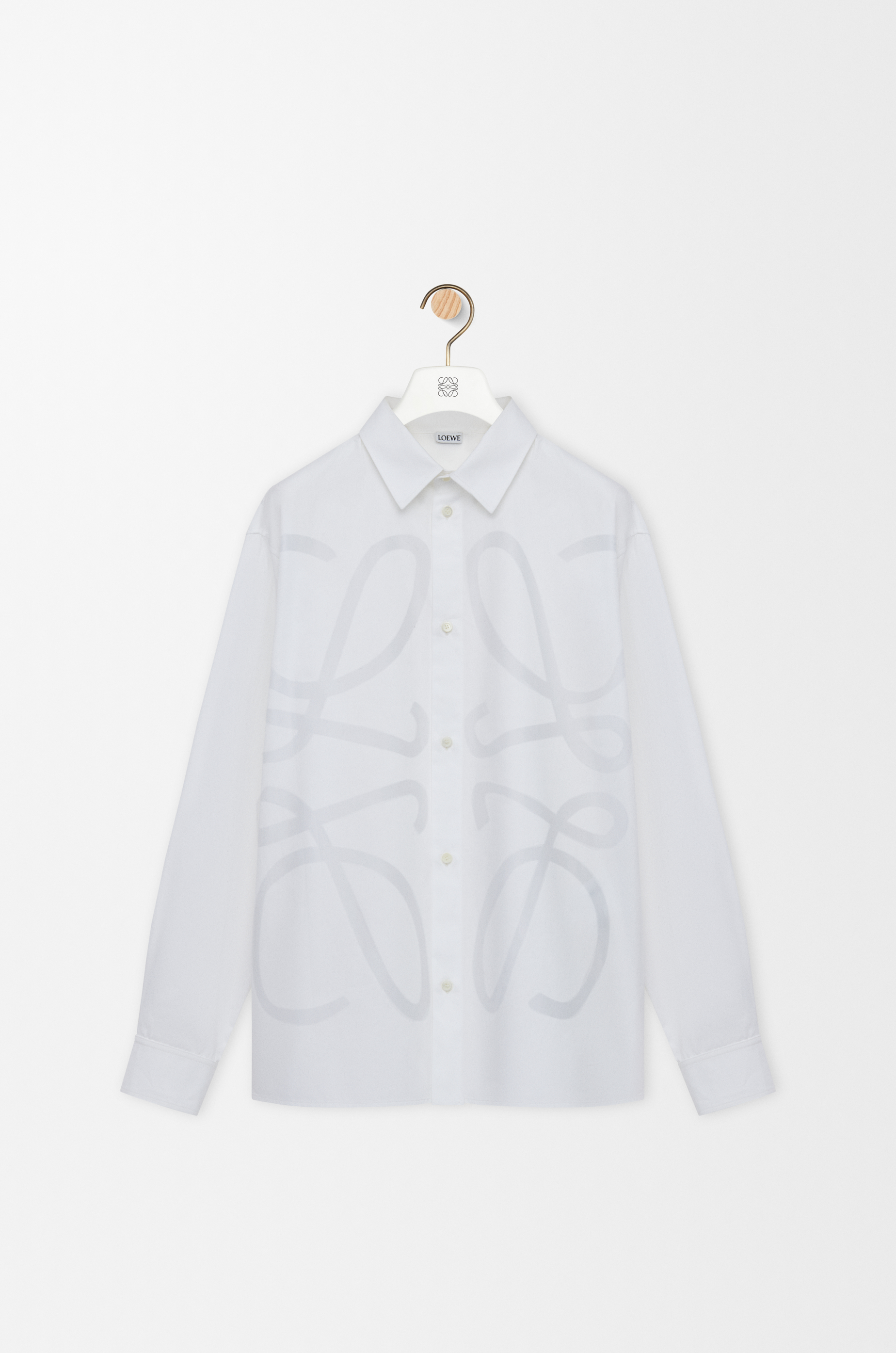 アナグラム シャツ（コットン） ホワイト - LOEWE