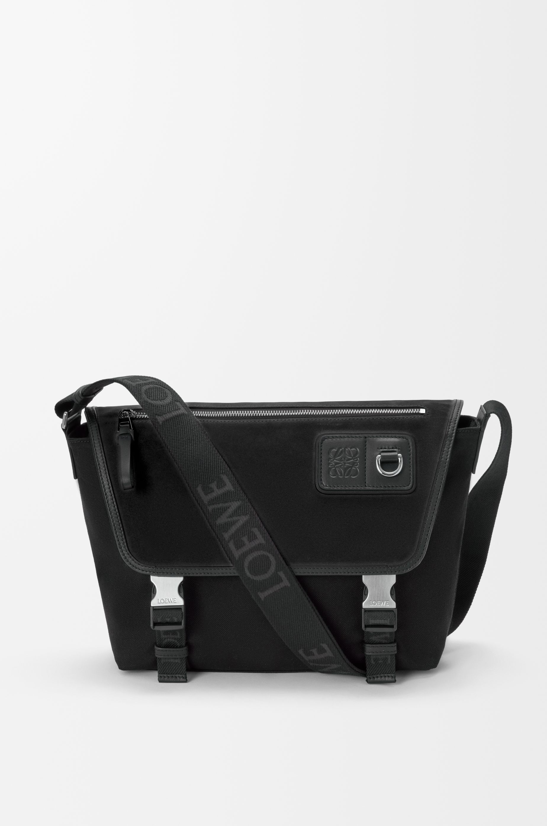 フレックス メッセンジャーバック ミディアム（キャンバス&スエード