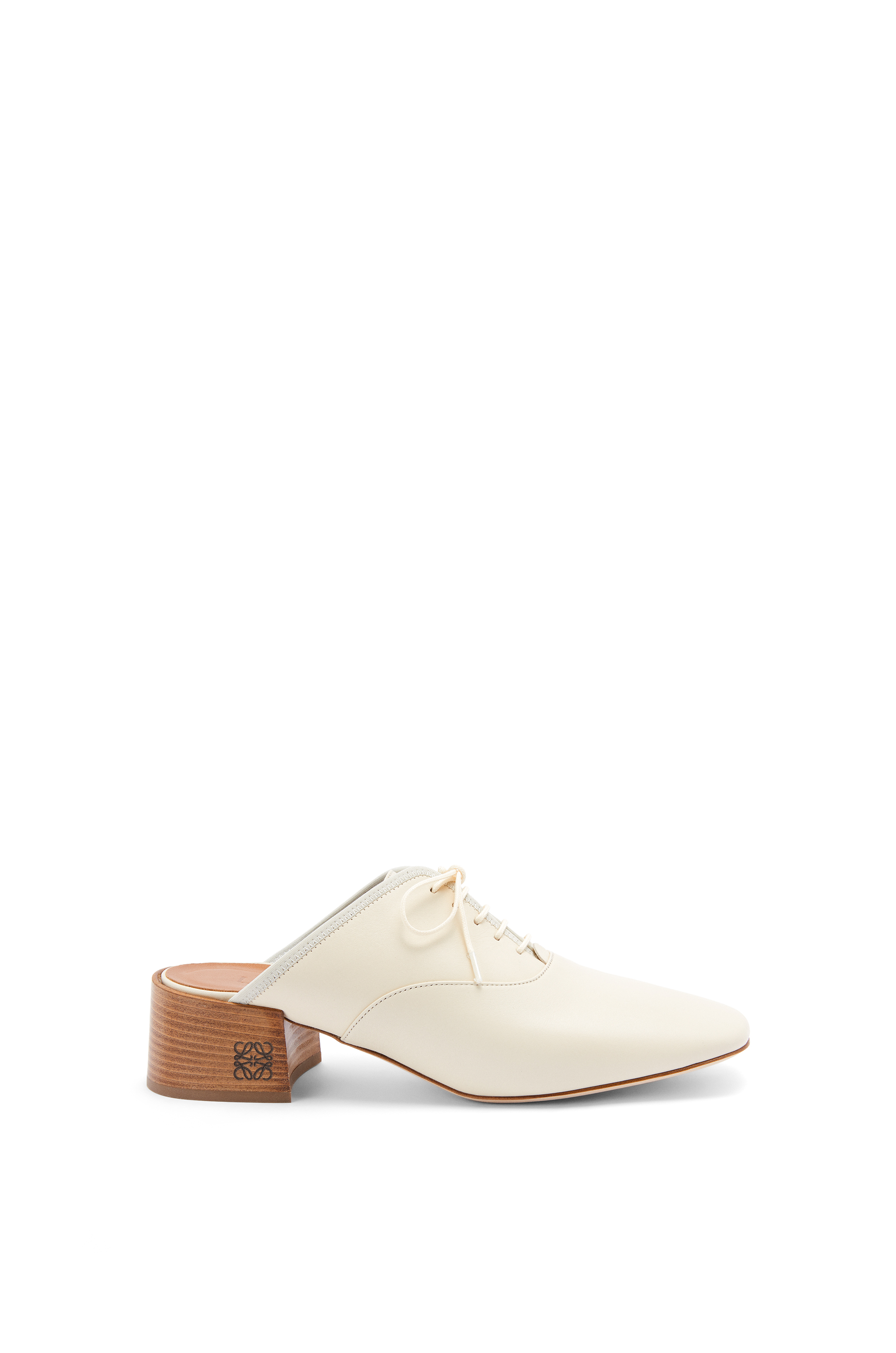 LOEWE flat western mules
