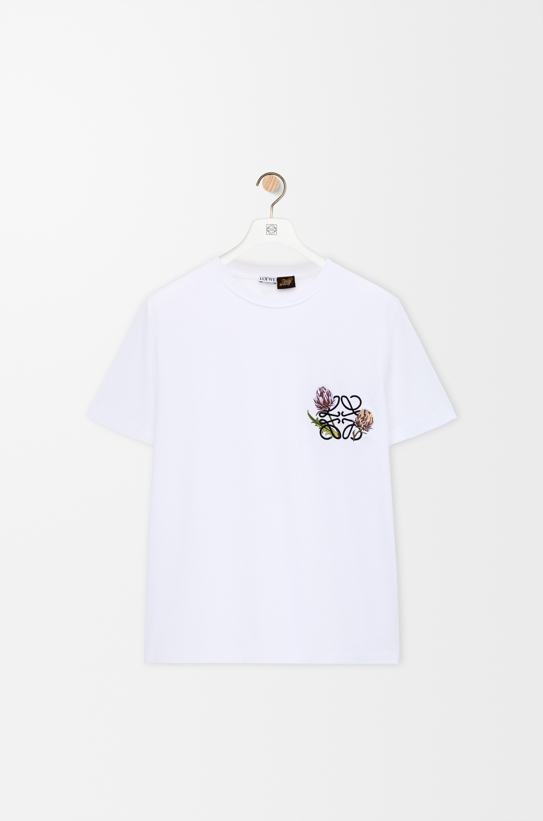 レギュラーフィット Tシャツ（コットン） ホワイト - ロエベ 日本 公式