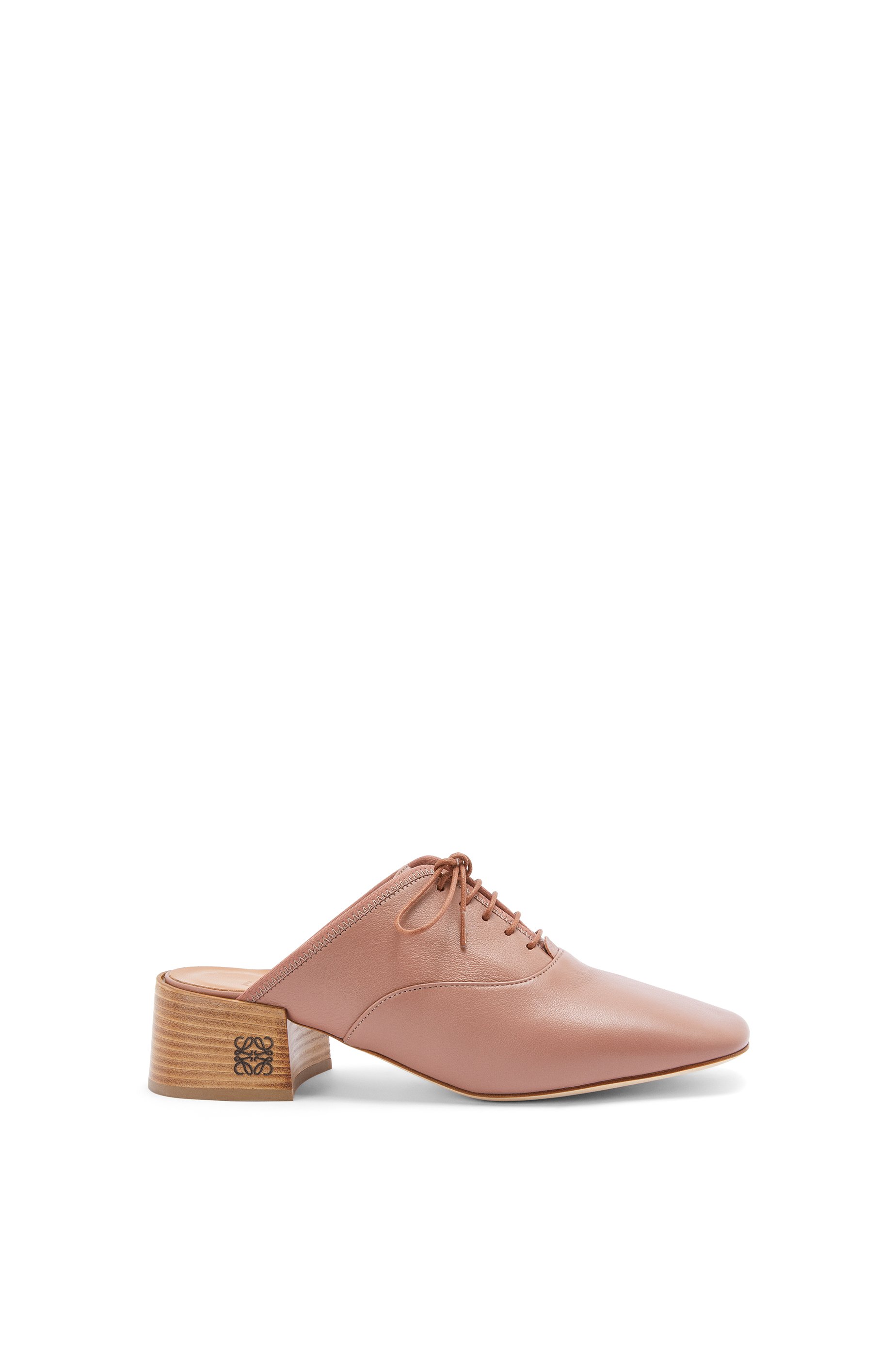 LOEWE flat western mules