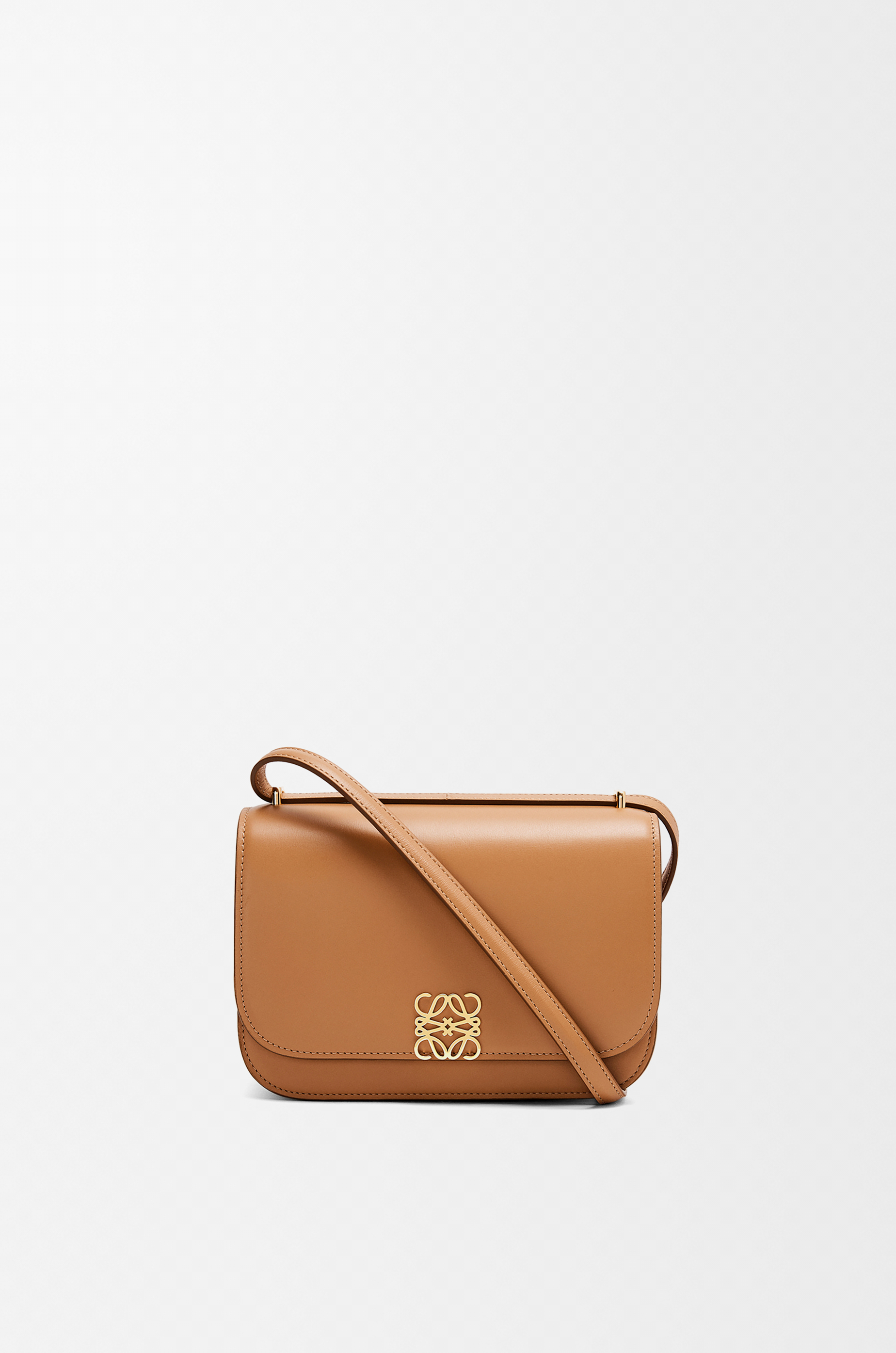 LOE GOYA BAG 18 IN COBALT BLUE SILK CALFSKIN