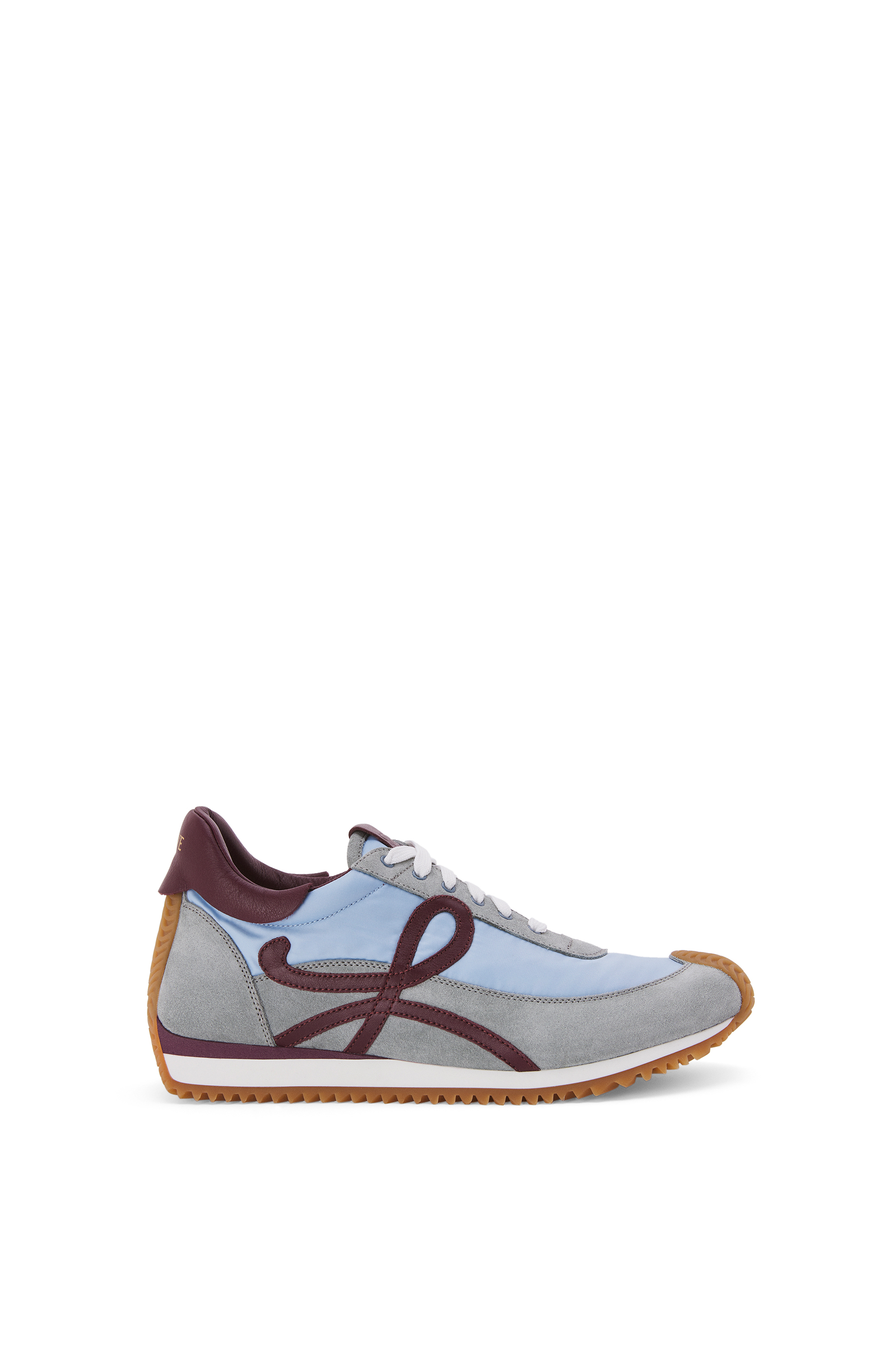 Flow runner in nylon and suede Flow runner in nylon and suede
