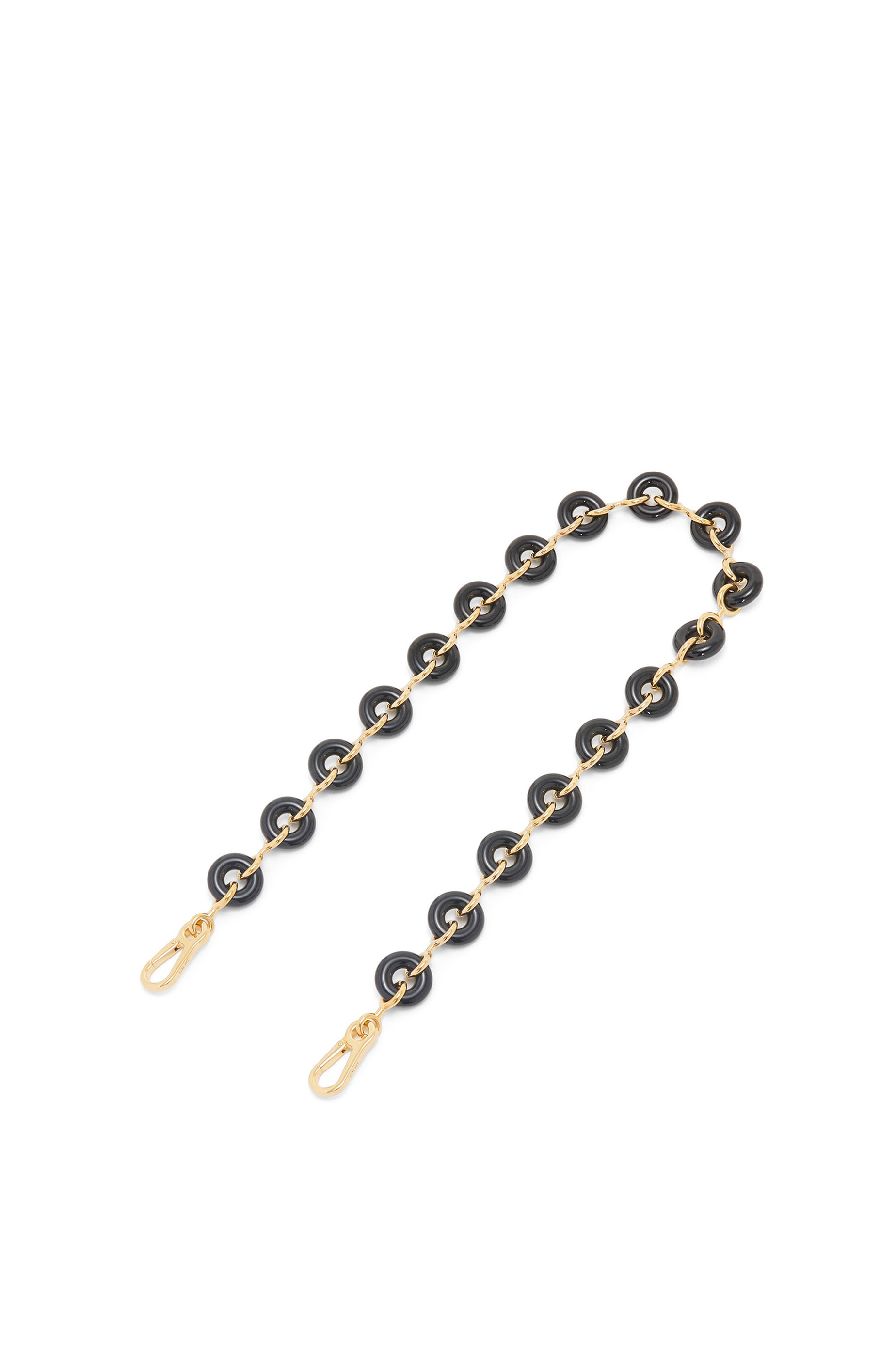 Chunky Oval Gold Chain Handle Strap