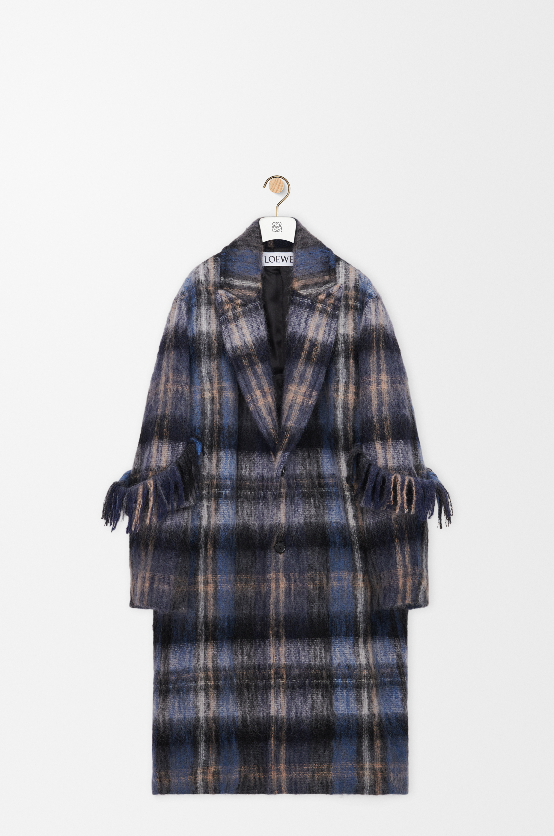 LOEWE リバーシブルコート LOEWE - 美品 ロエベ LOEWE コート ロングコート リバーシブル