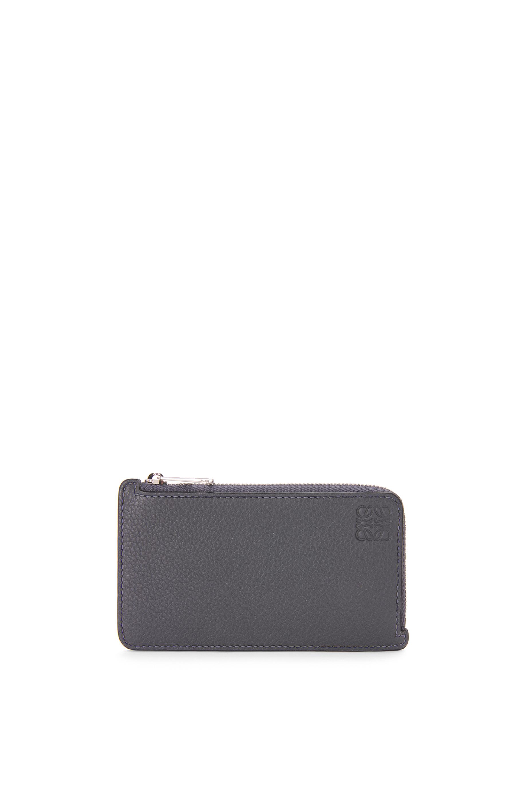 Coin cardholder in soft grained calfskin Anthracite - LOEWE