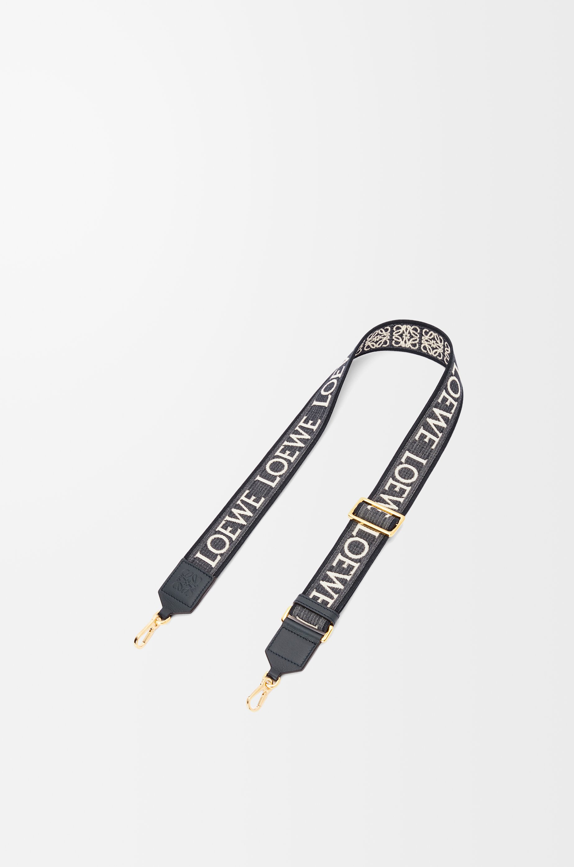 アナグラム ストラップ（ジャカード&カーフ） ディープネイビー - LOEWE